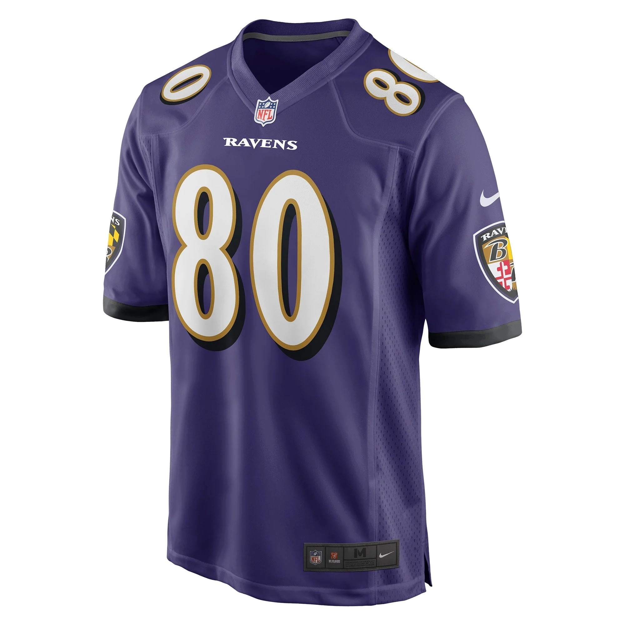 Isaiah Likely Baltimore Ravens Nike   Game Jersey - Purple
