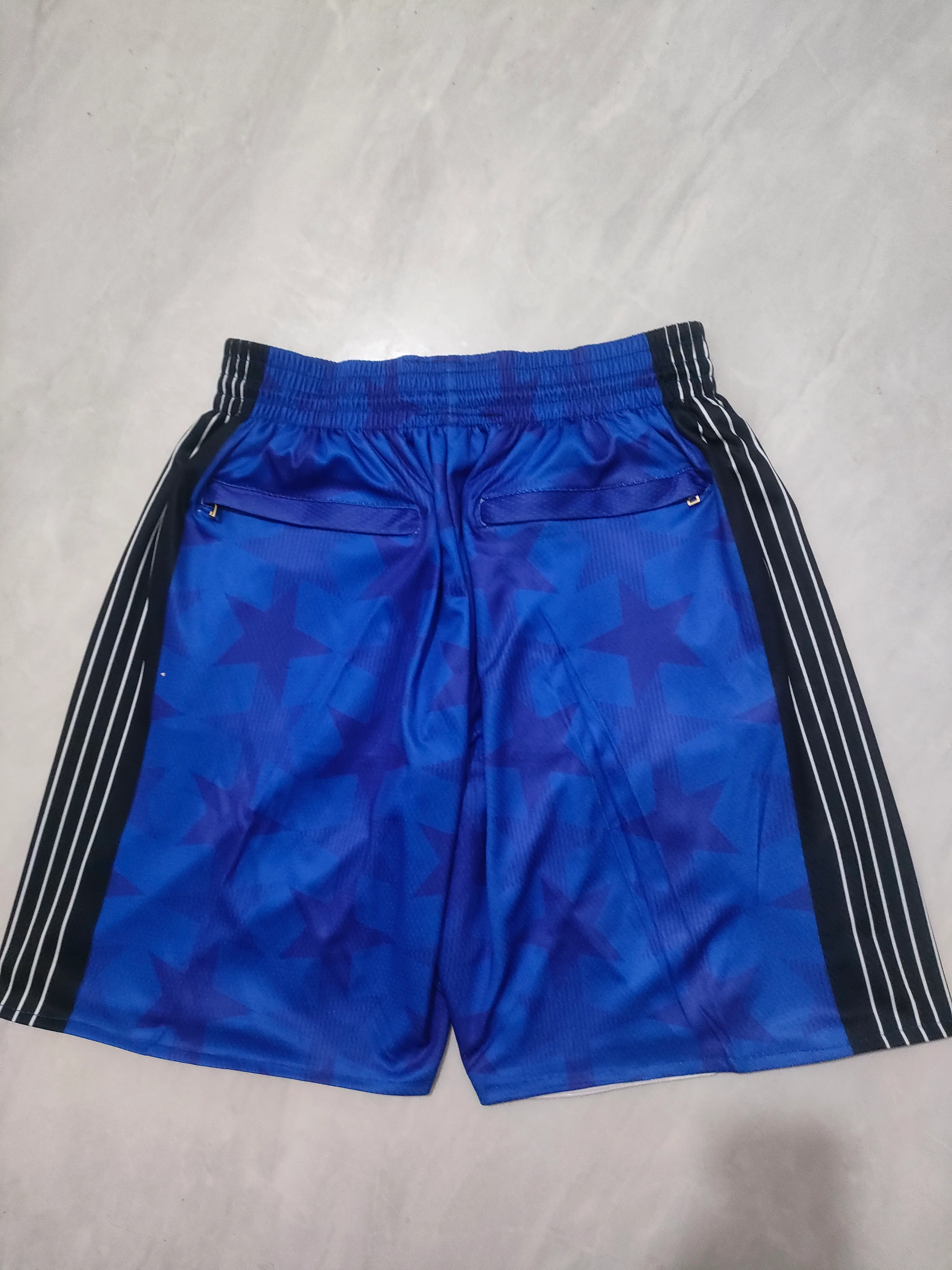 JUST DON Orlando Magic Blue Dark Star Pocket Shorts