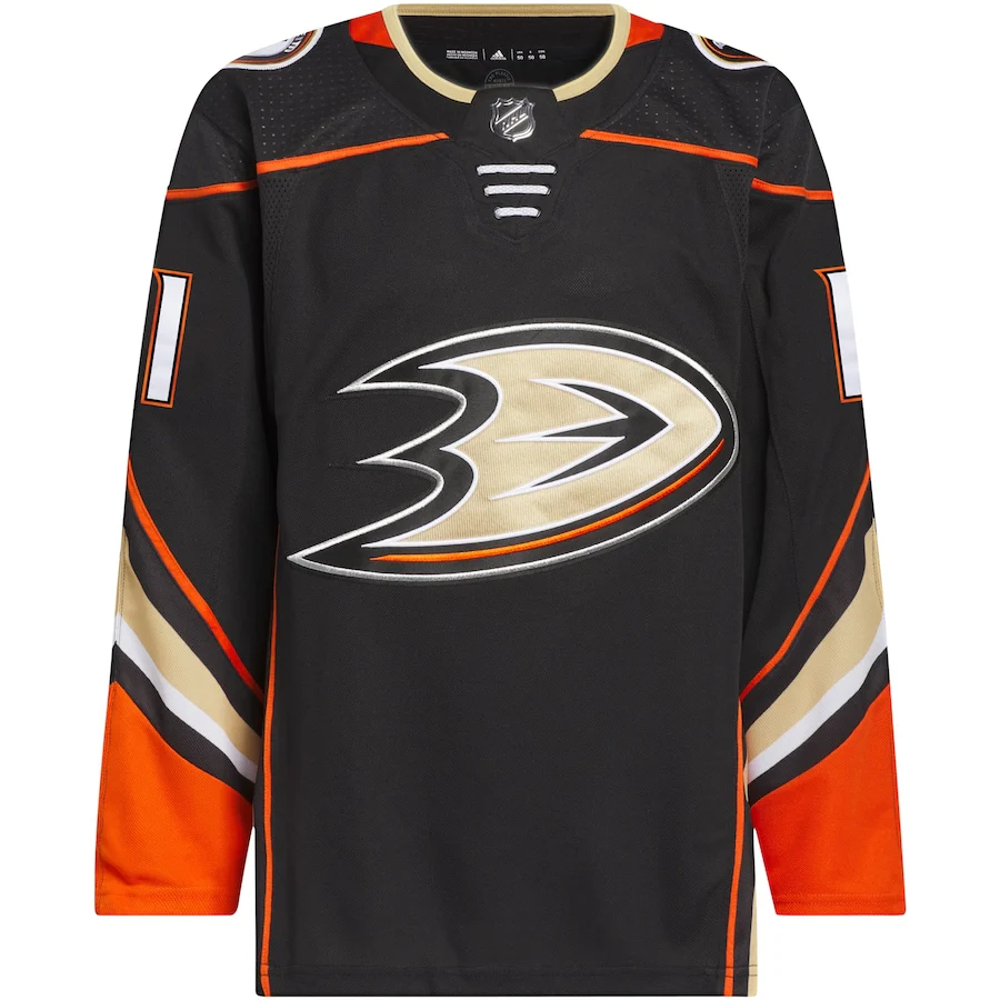 Trevor Zegras Anaheim Ducks   Home Primegreen   Jersey - Black