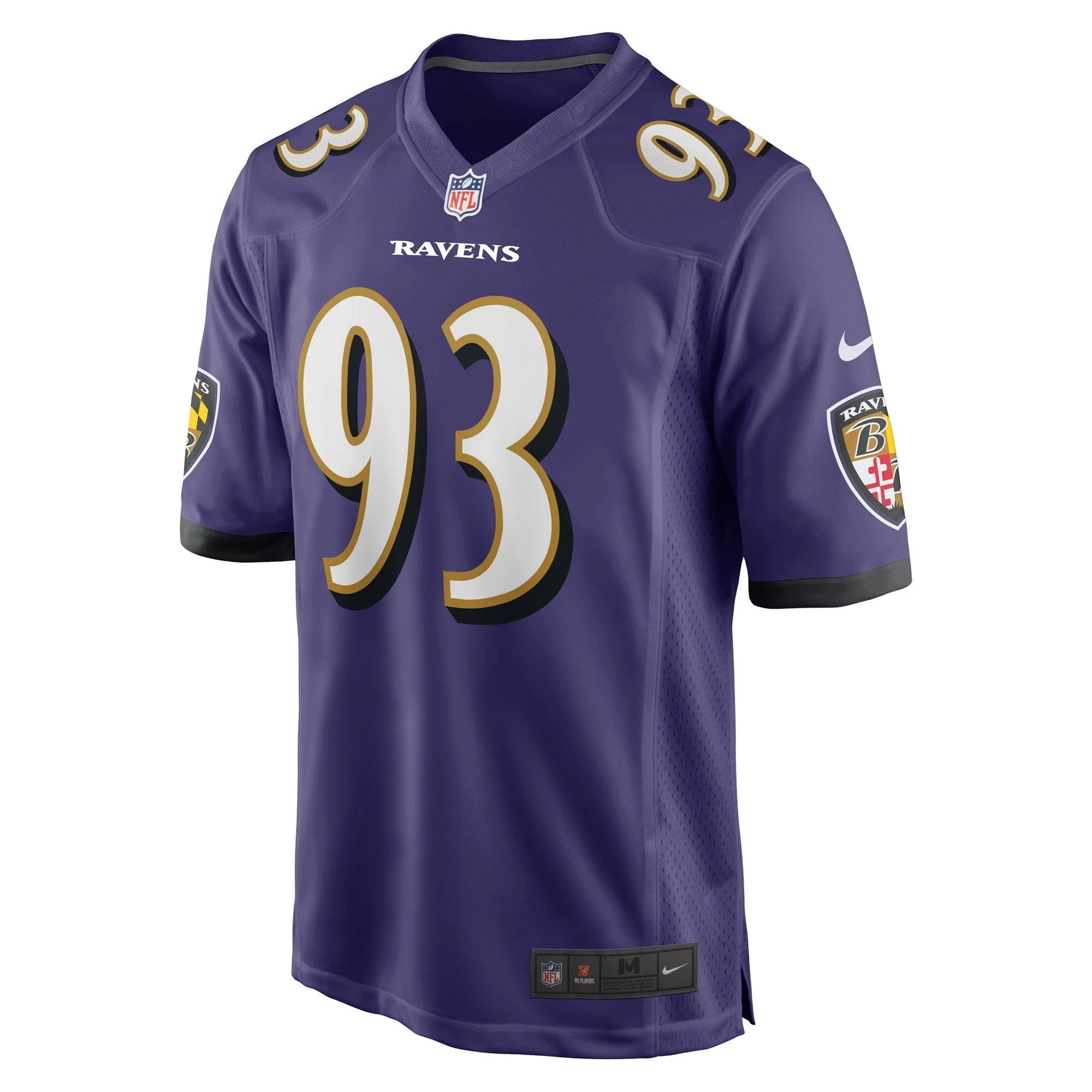Bravvion Roy Baltimore Ravens Nike  Game Jersey -  Purple