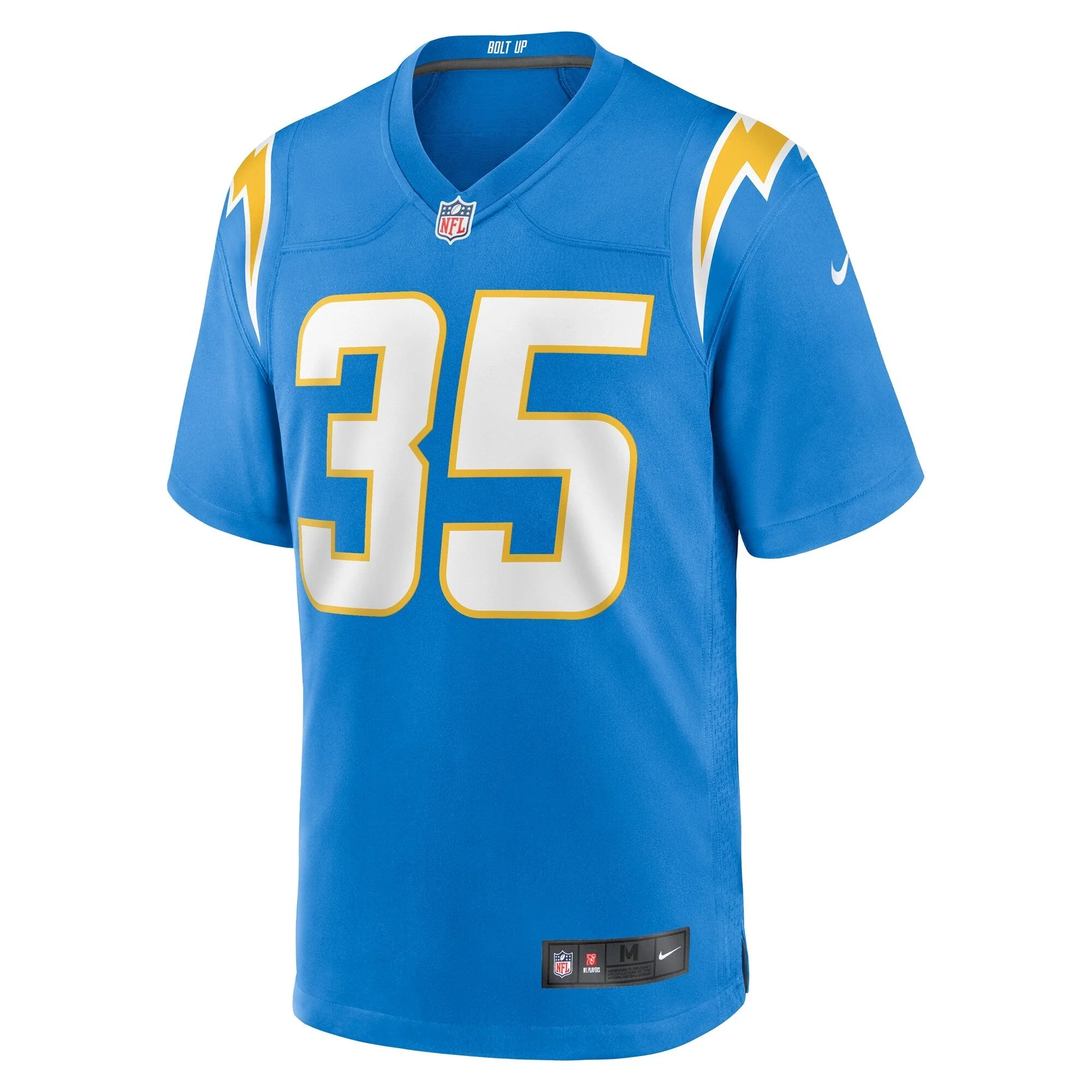 Terrell Bynum Los Angeles Chargers Nike Team Game Jersey -  Powder Blue