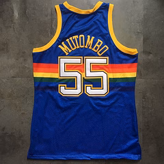 Dikembe Mutombo Denver Nuggets Blue 55 MN