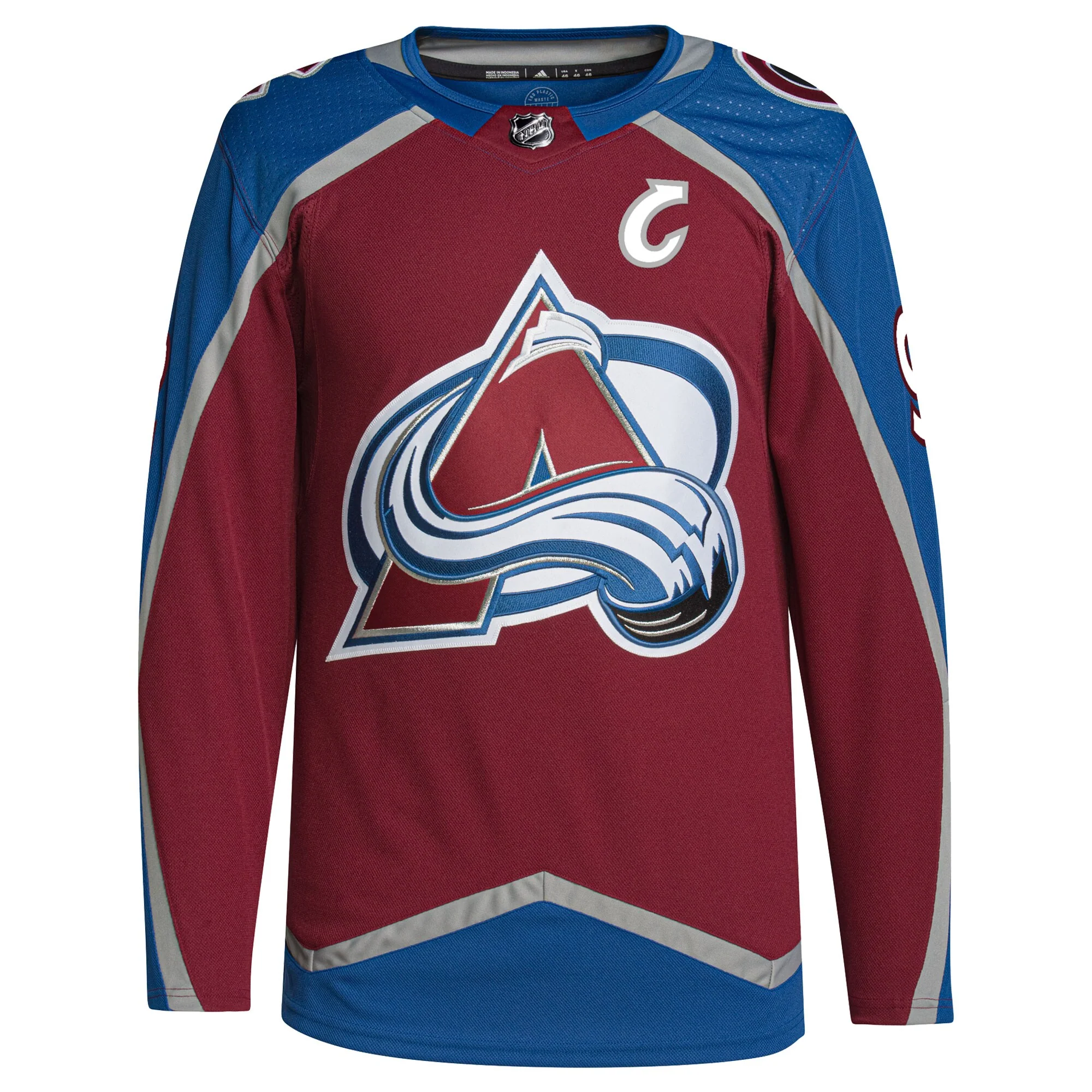 Gabriel Landeskog Colorado Avalanche   Primegreen   Jersey - Burgundy