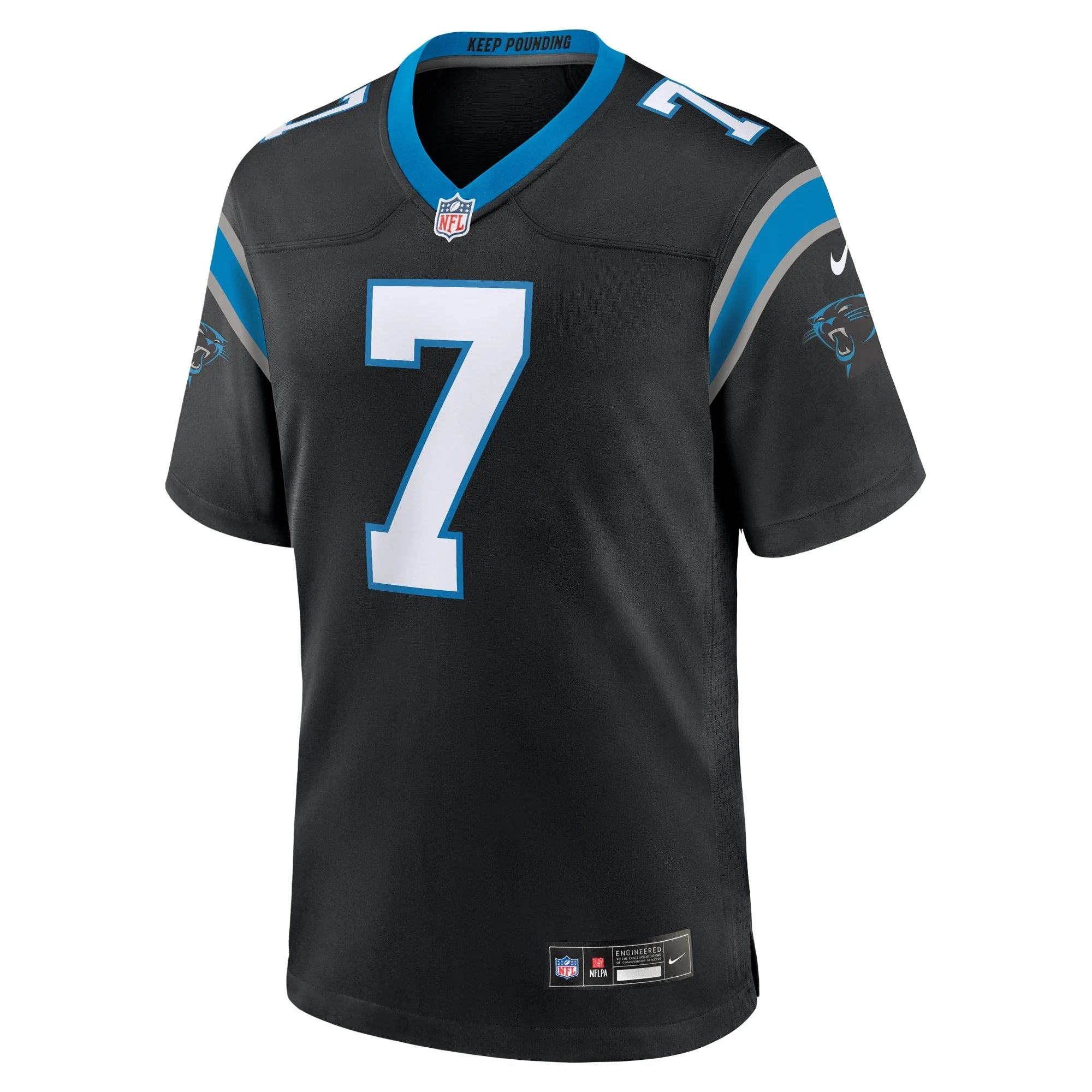 Jadeveon Clowney Carolina Panthers Nike  Game Jersey -  Black