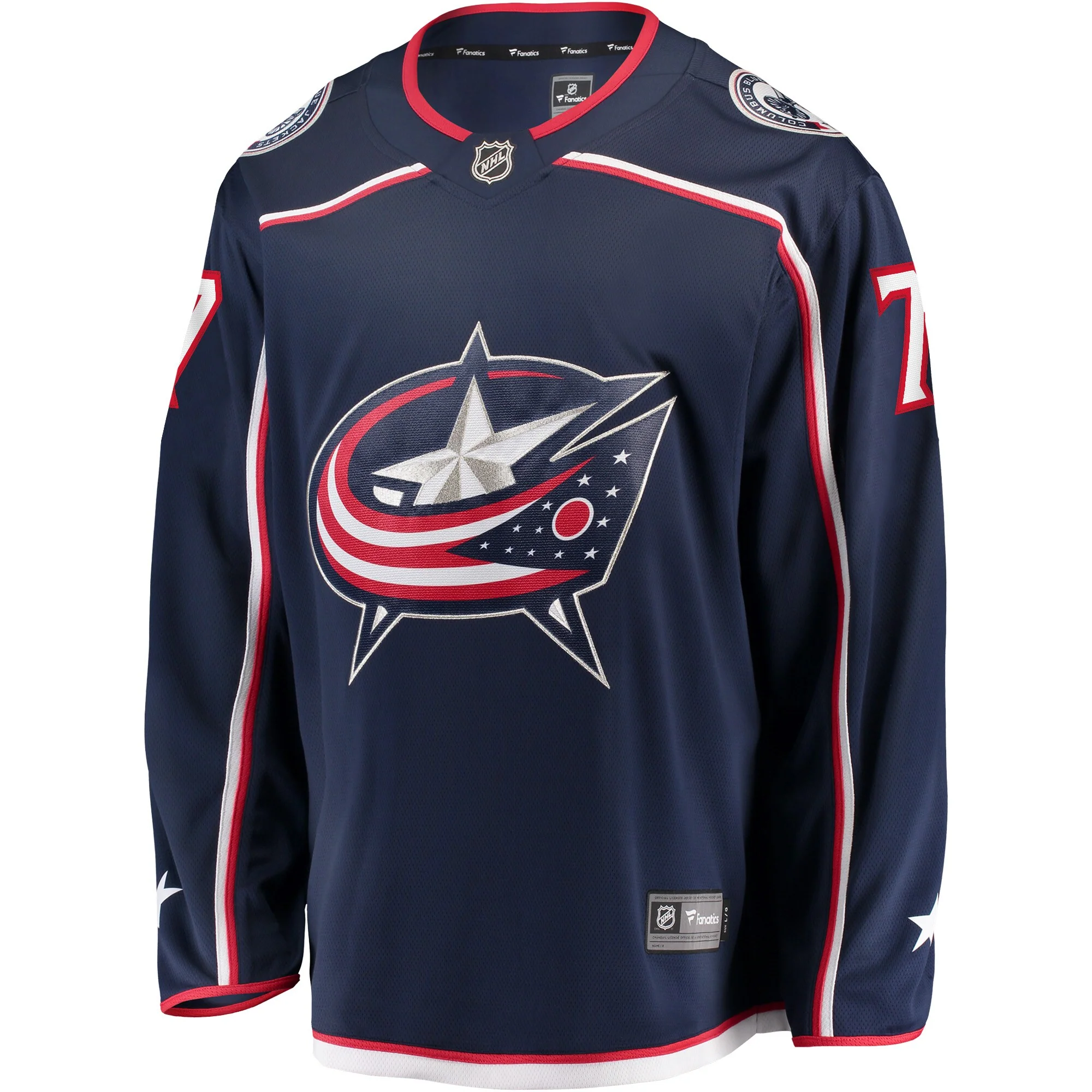 Sean Kuraly Columbus Blue Jackets   Home Breakaway  Jersey - Navy