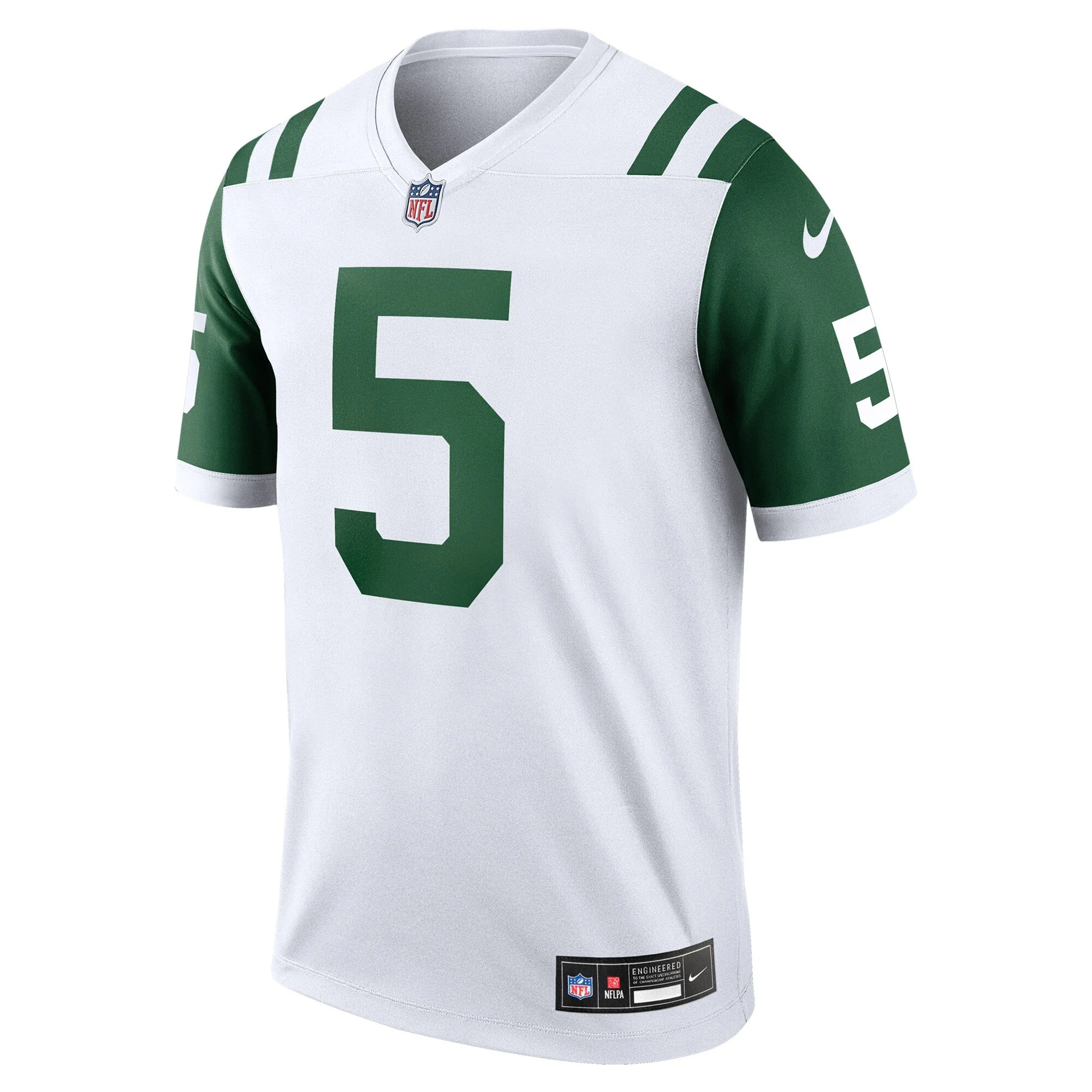 Garrett Wilson New York Jets Nike Classic Alternate Legend Jersey - White
