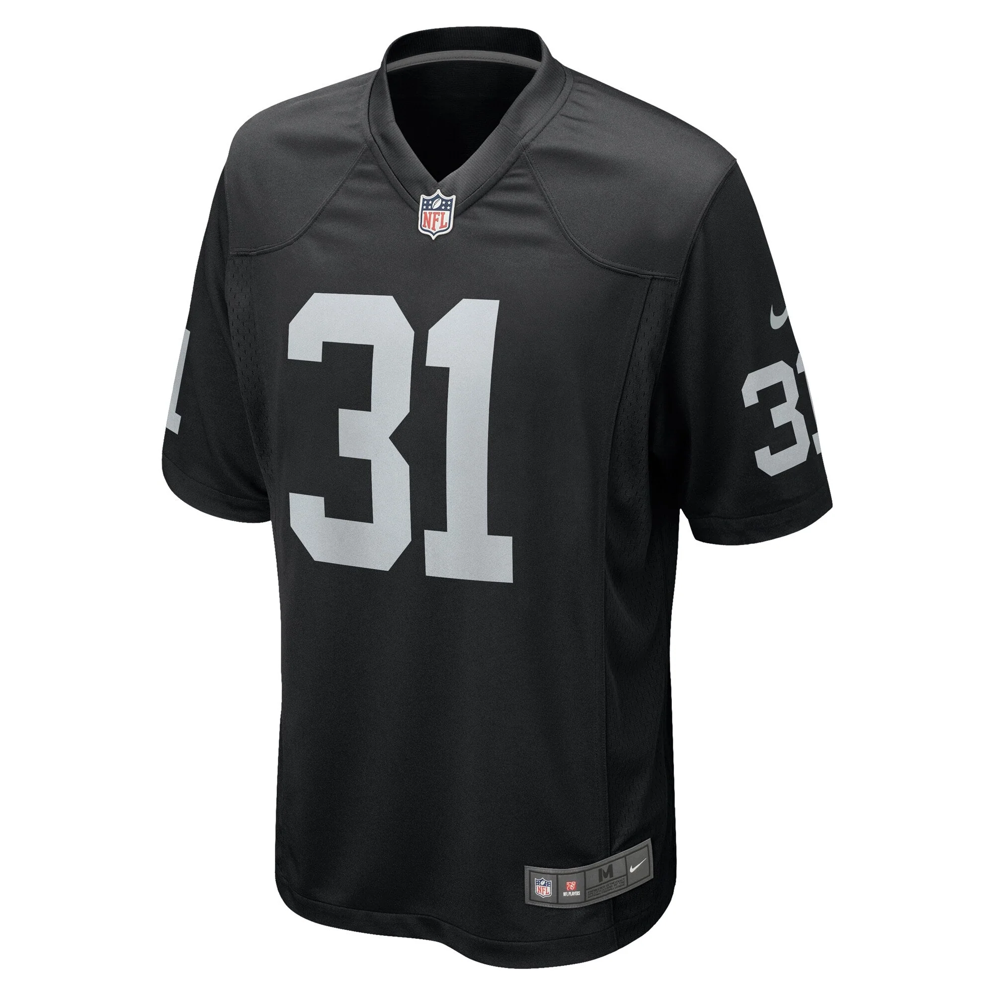 Brandon Facyson Las Vegas Raiders Nike Team Game Jersey -  Black