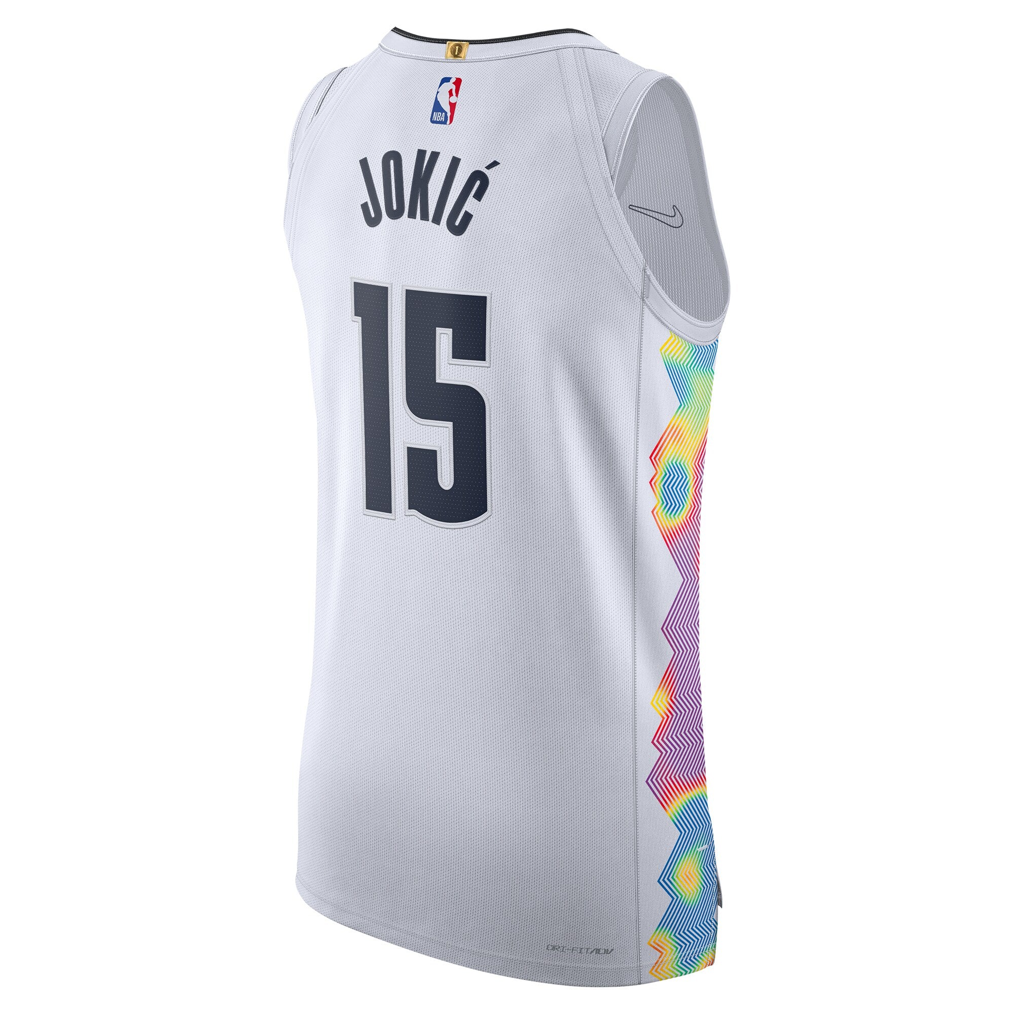 Men's Denver Nuggets Nikola Jokic White 2024/25  Player Jersey - City Edition