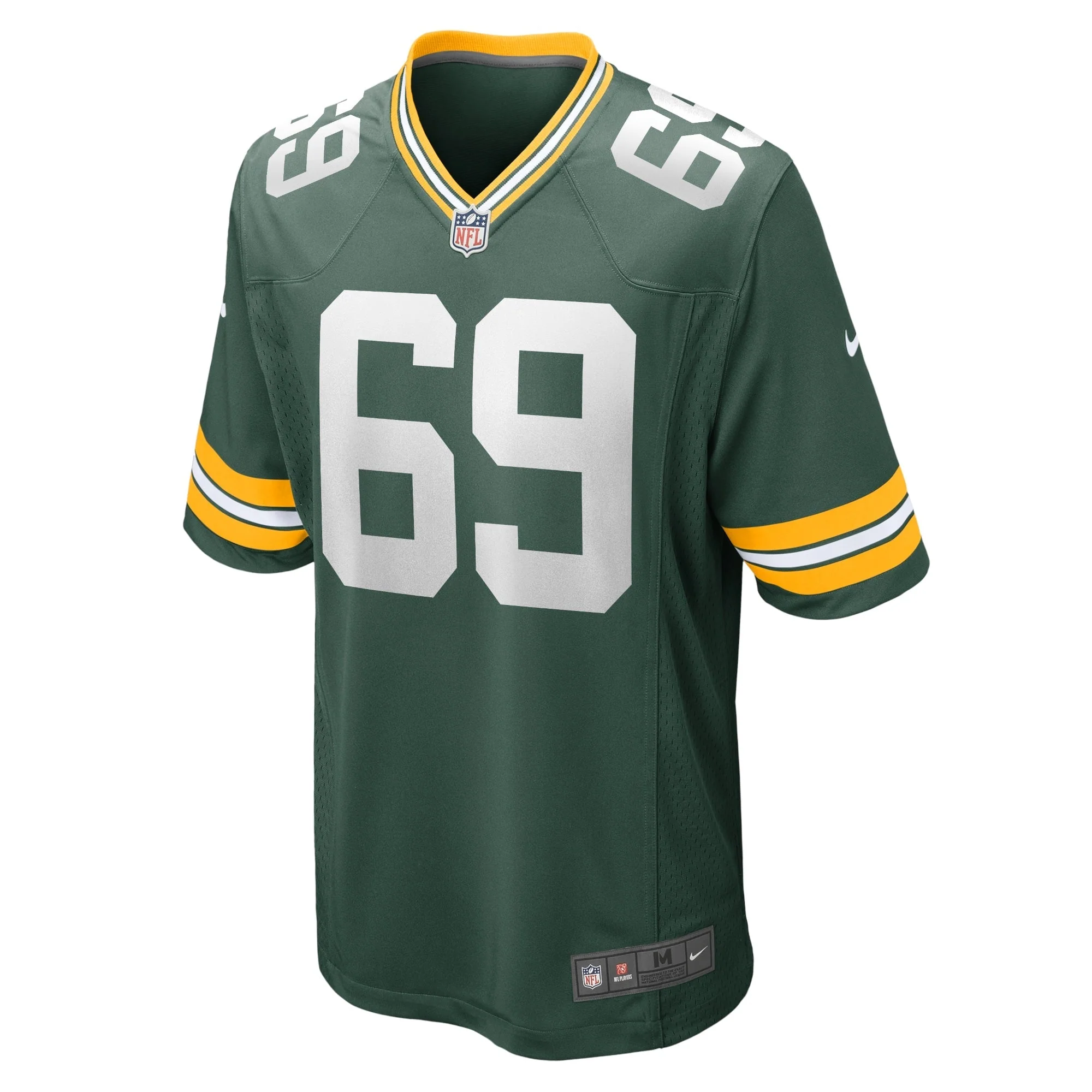 David Bakhtiari Green Bay Packers Nike Game Team Jersey - Green