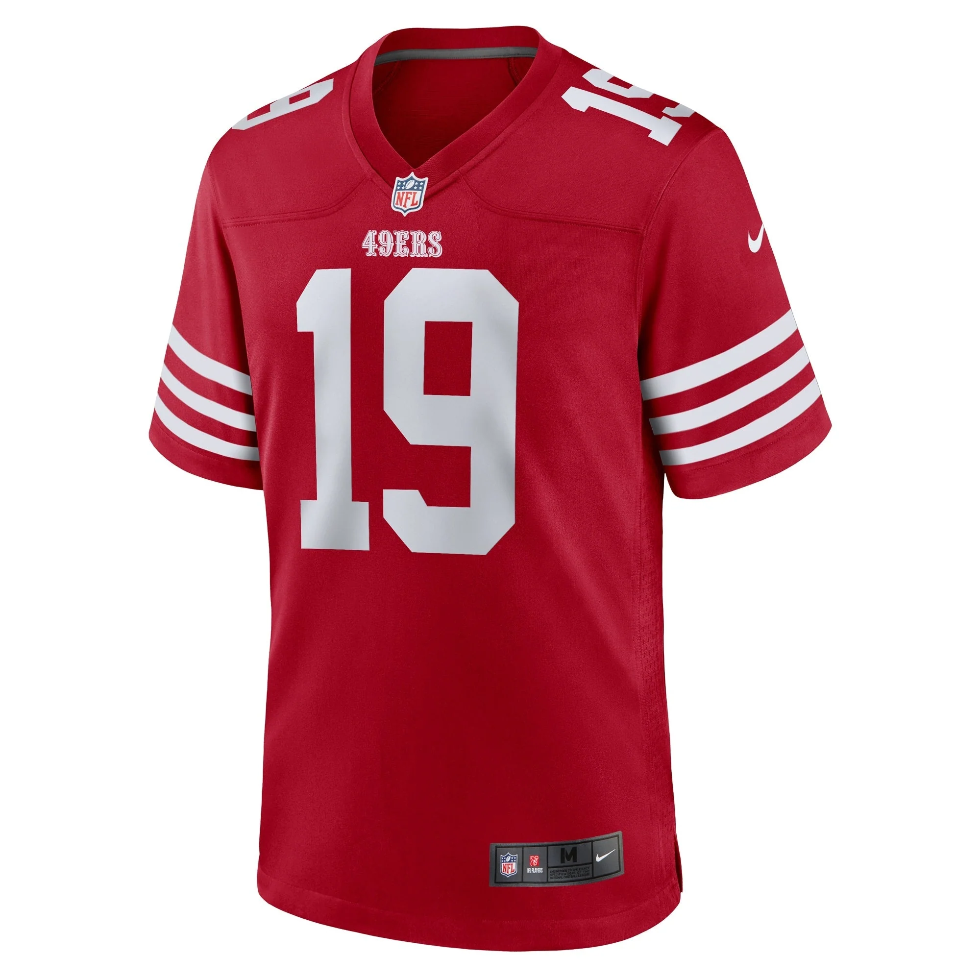 Jacob Cowing San Francisco 49ers Nike  Game Jersey -  Scarlet