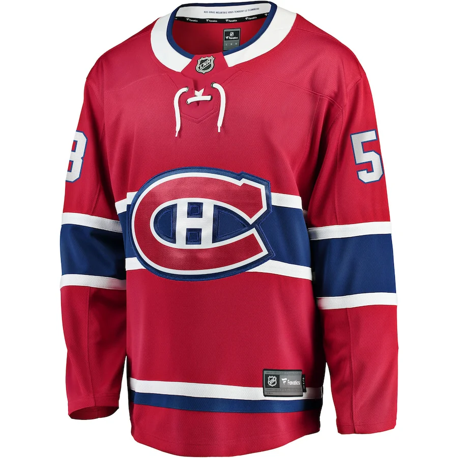 David Savard Montreal Canadiens   Home Breakaway  Jersey - Red