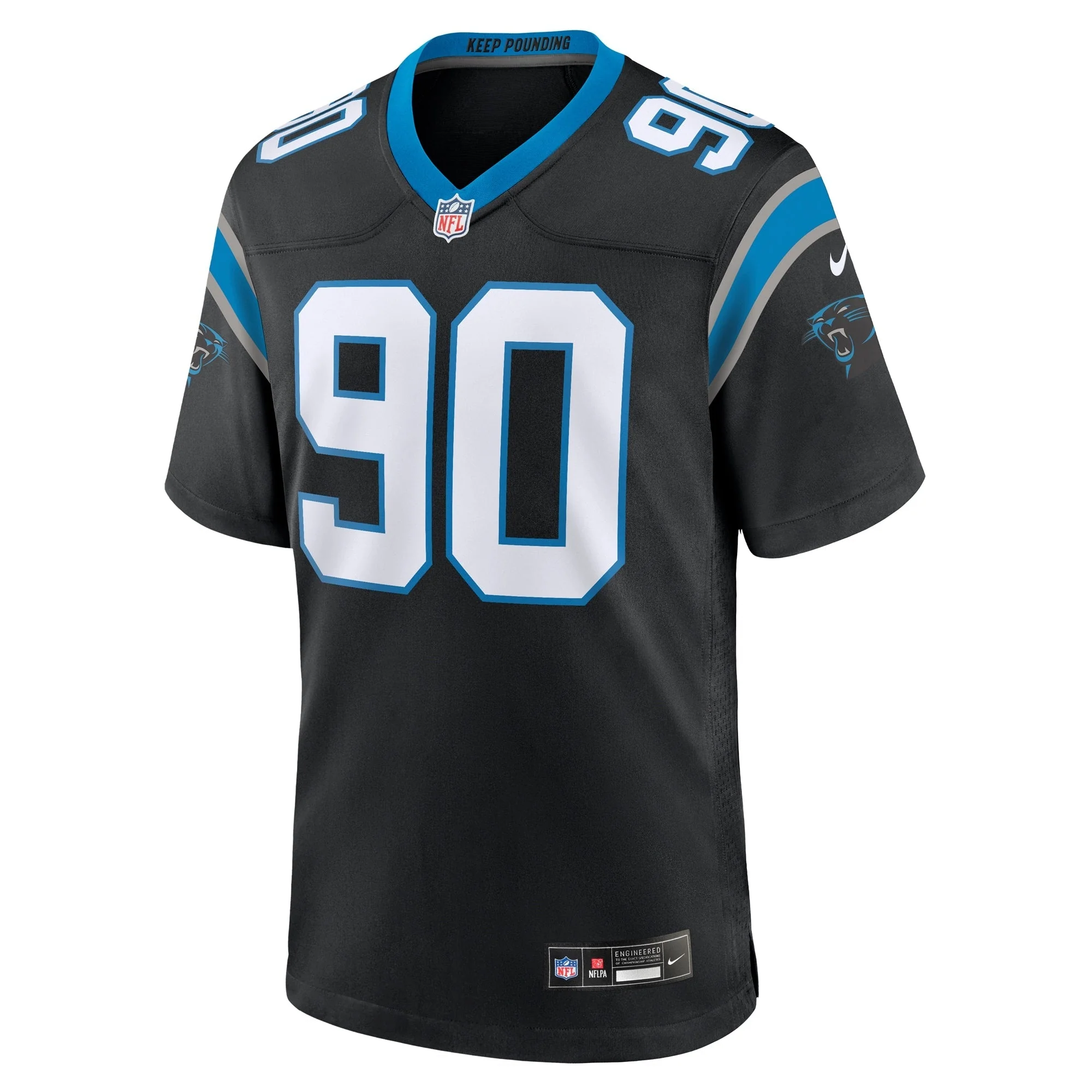 Julius Peppers Carolina Panthers Nike Retired   Game Jersey - Black