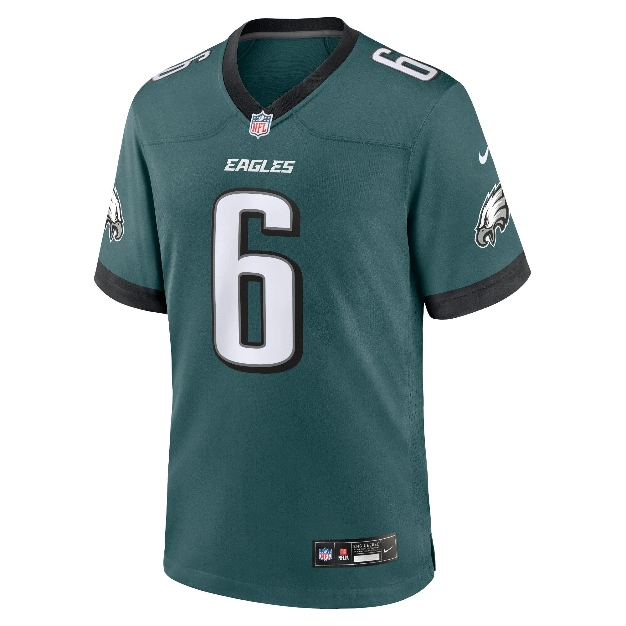 DeVonta Smith Philadelphia Eagles Nike Team Game Jersey - Midnight Green