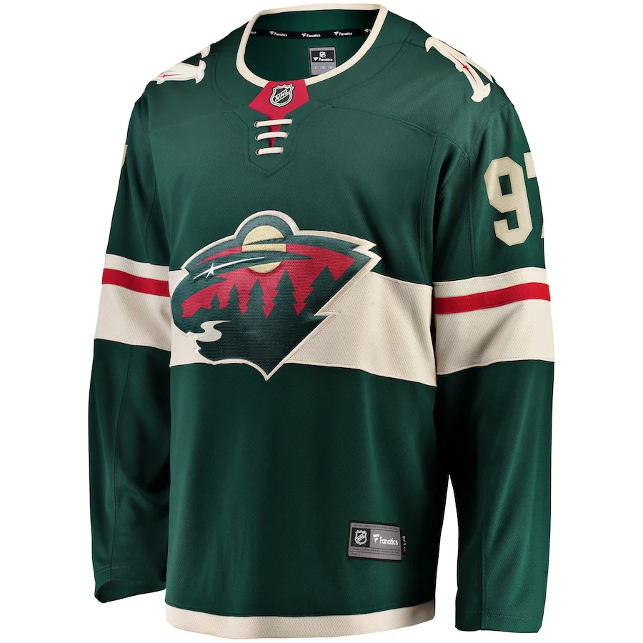 Mats Zuccarello Minnesota Wild   Team Color Breakaway  Jersey - Green