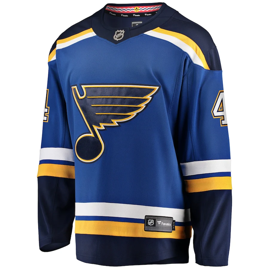 Men's St. Louis Blues Nick Leddy Fanatics Blue Home Breakaway Player Jersey