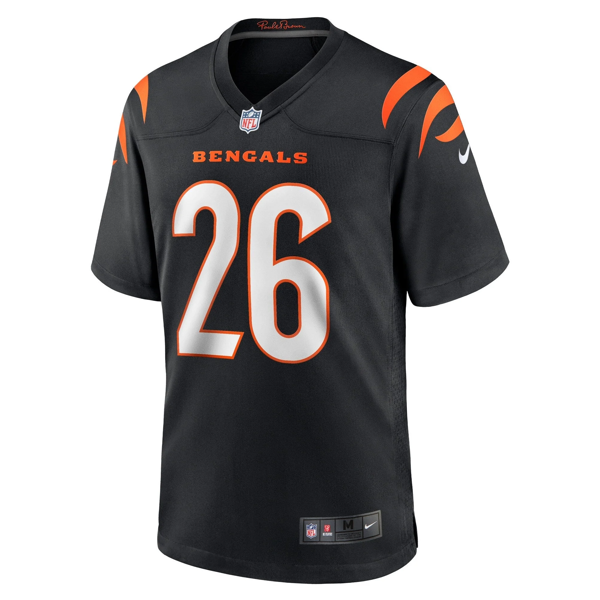 Tycen Anderson Cincinnati Bengals Nike Game   Jersey - Black