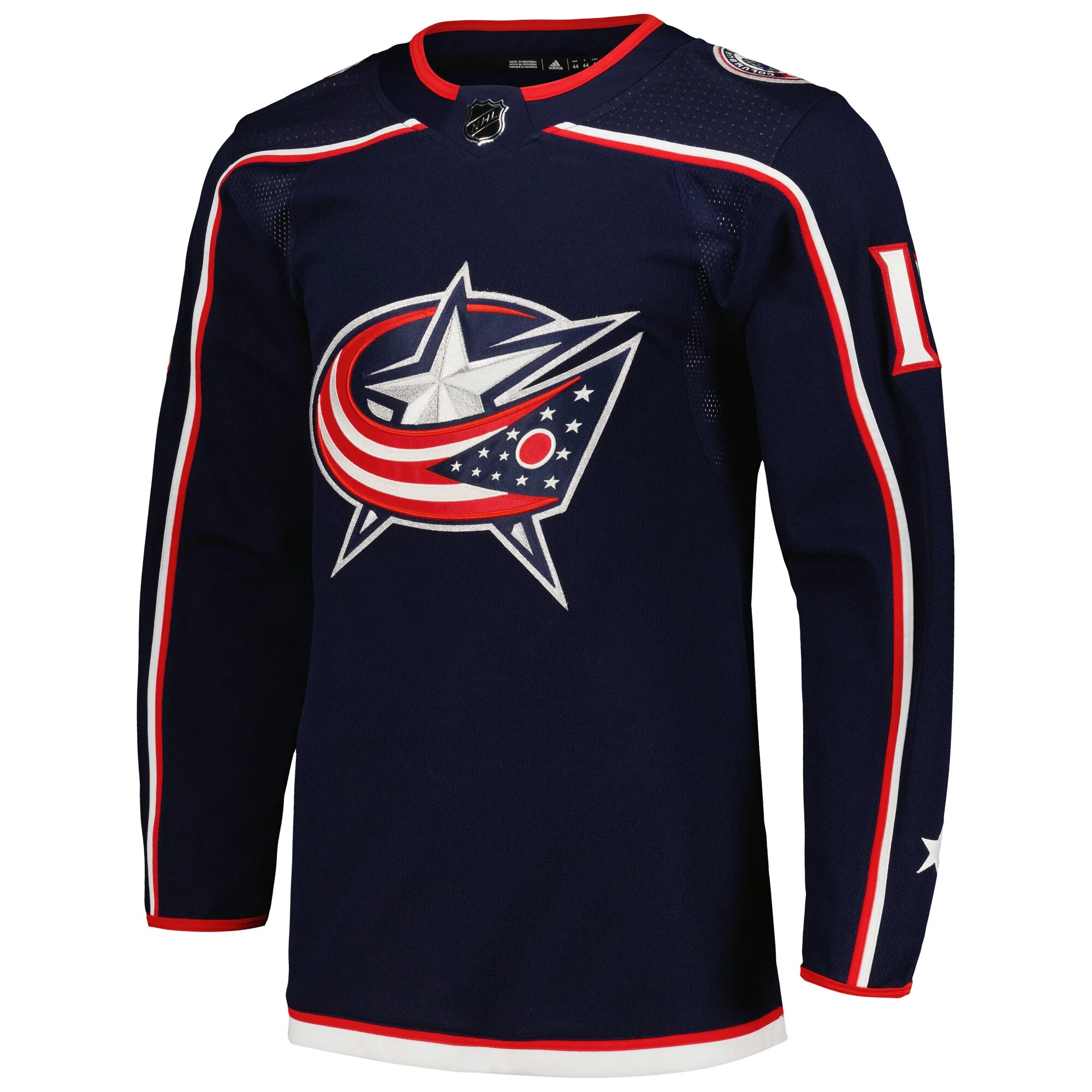 Johnny Gaudreau Columbus Blue Jackets   Home Primegreen   Jersey - Navy