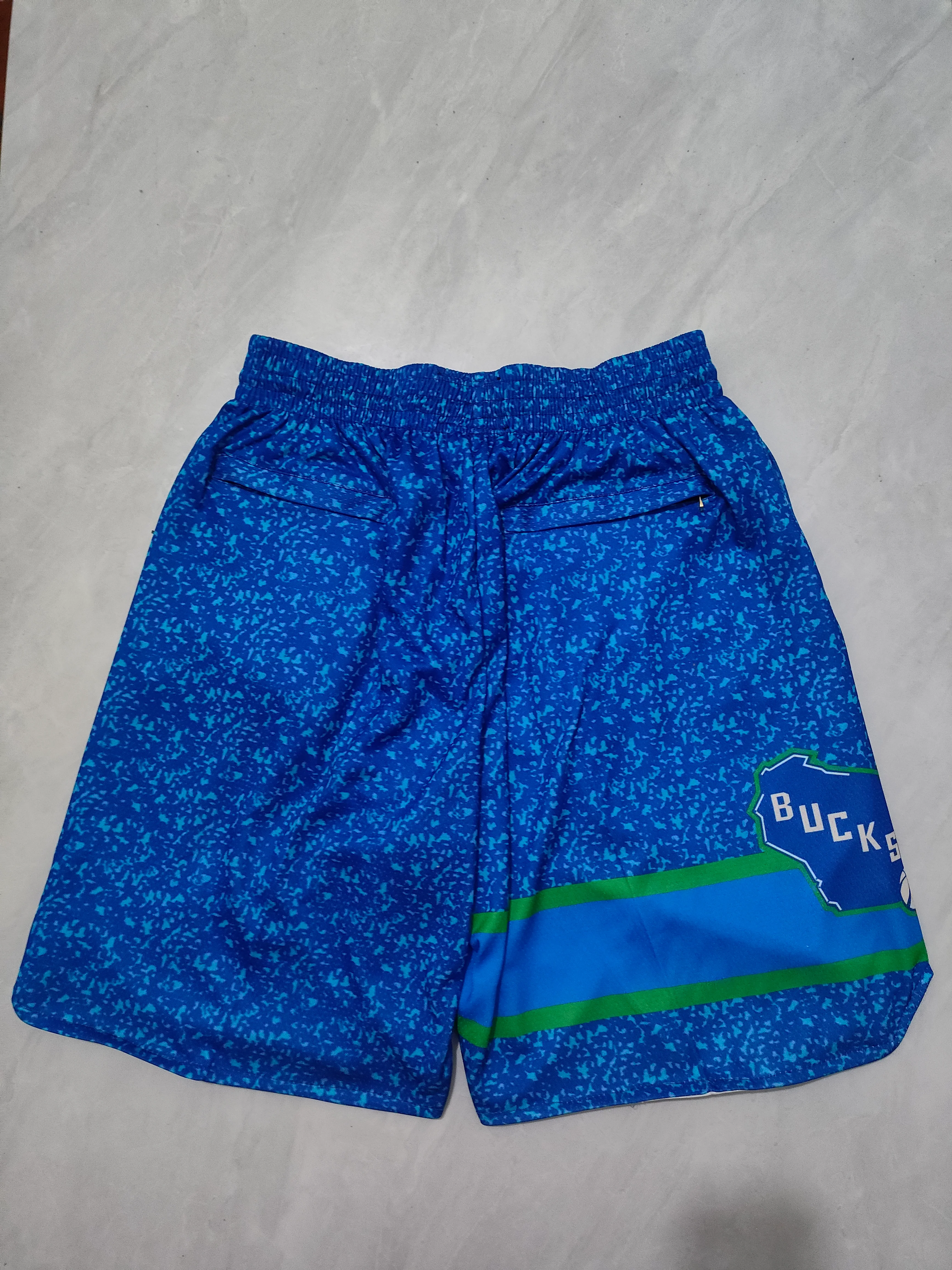 JUST DON Milwaukee Bucks Pocket Shorts