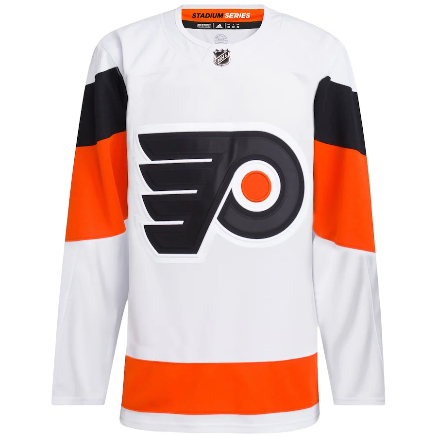 Men's Philadelphia Flyers adidas White 2024 NHL Stadium Series Primegreen Authentic Jersey