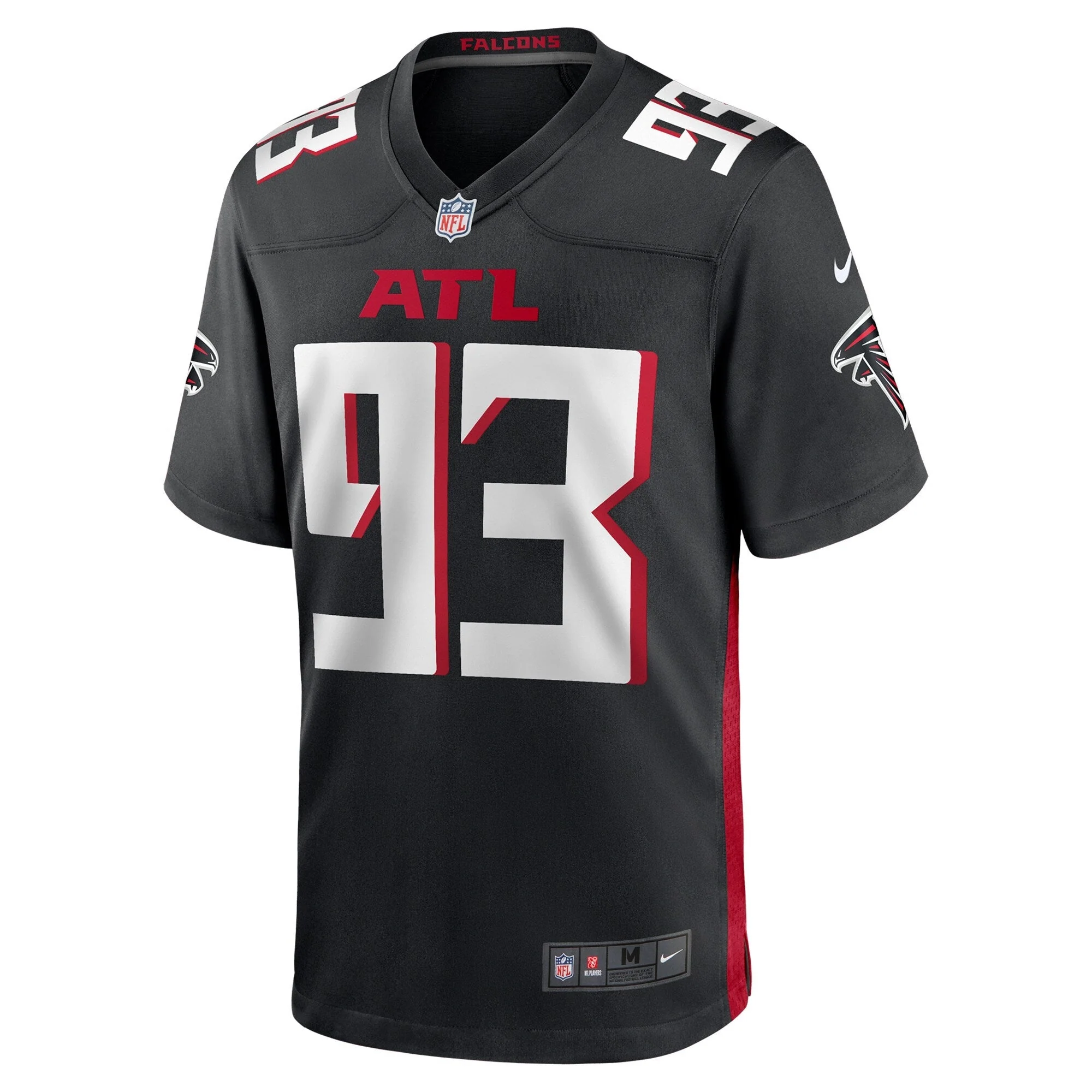 Kentavius Street Atlanta Falcons Nike Team Game Jersey -  Black