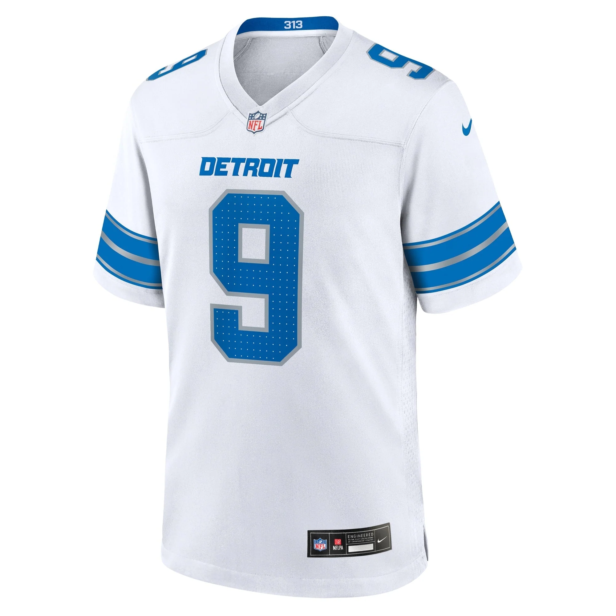 Jameson Williams Detroit Lions Nike White Game Jersey -  White