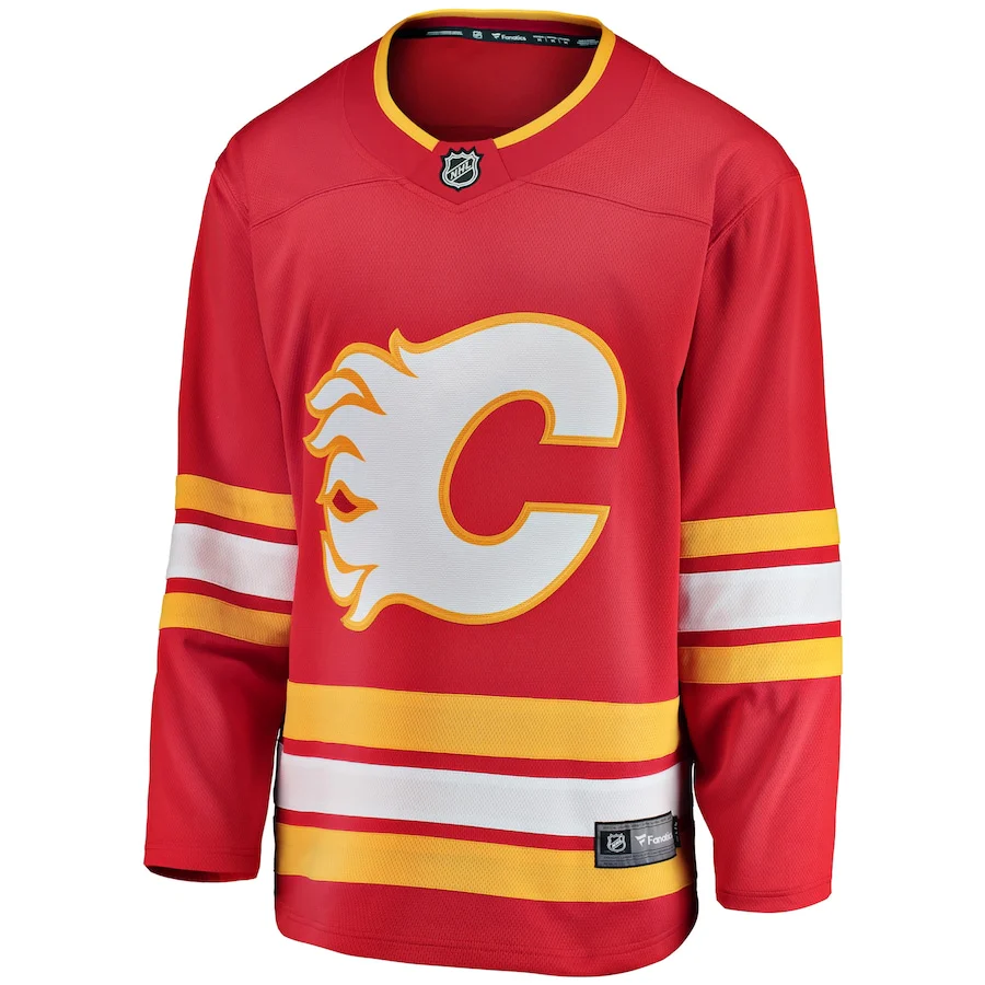 Calgary Flames   Home Breakaway Jersey - Red