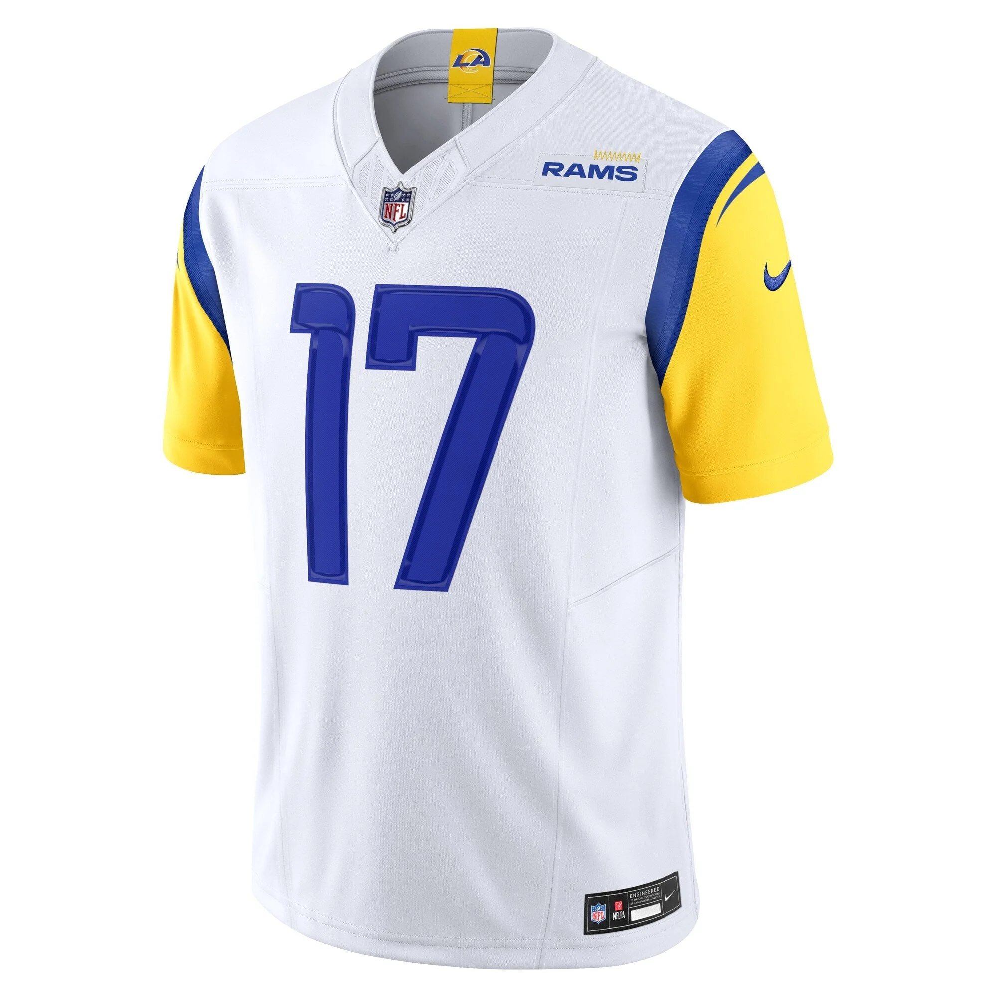 Puka Nacua Los Angeles Rams Nike Vapor F.U.S.E. Limited Jersey - White