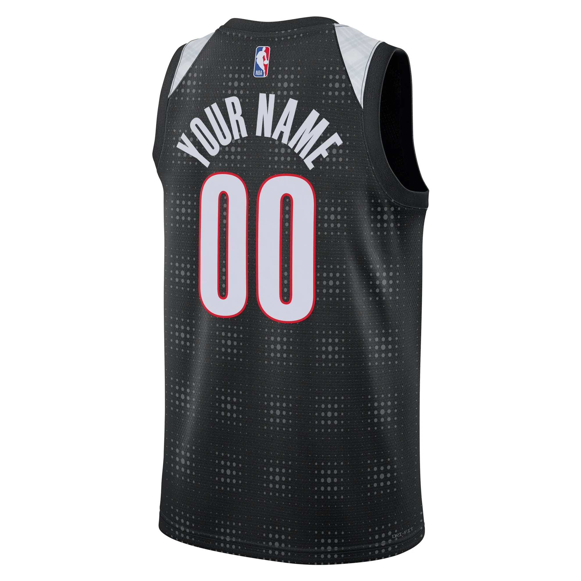 Unisex Portland Trail Blazers Black 2024/25 Custom Swingman Jersey - City Edition