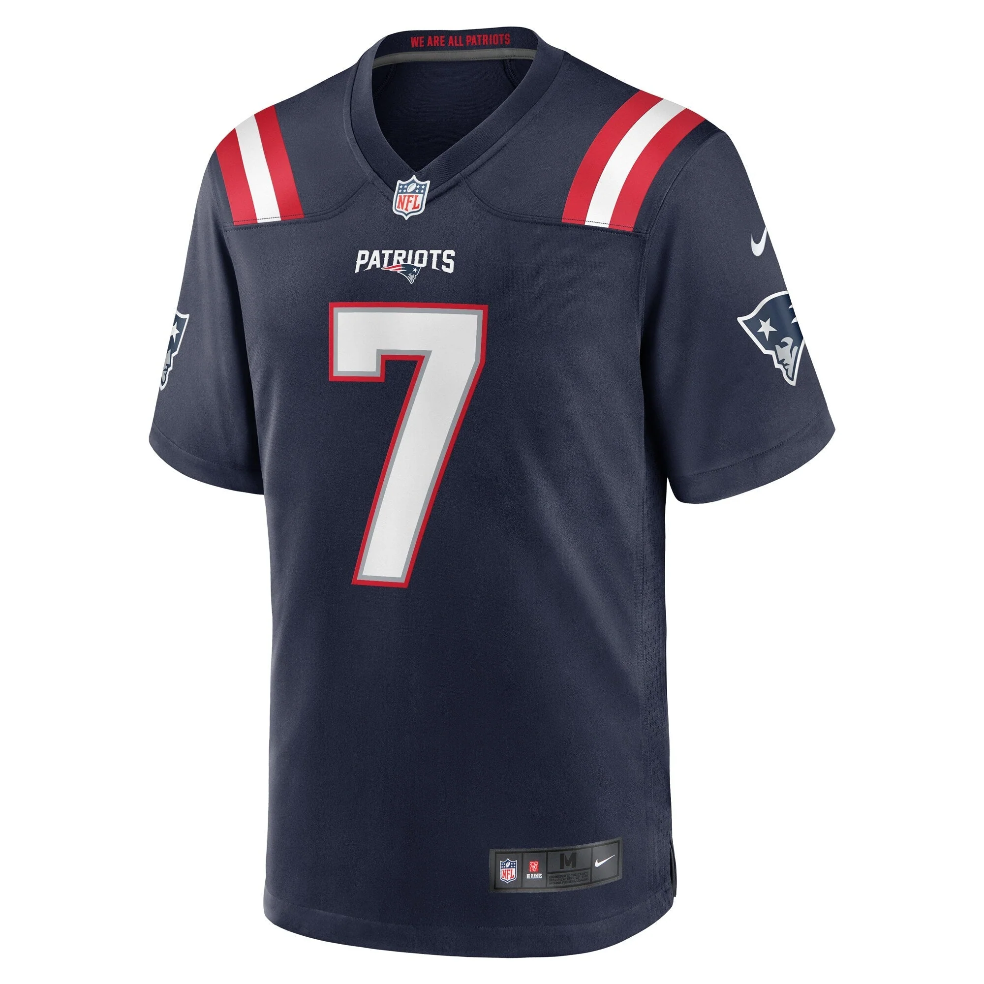 Jacoby Brissett New England Patriots Nike  Game Jersey -  Navy