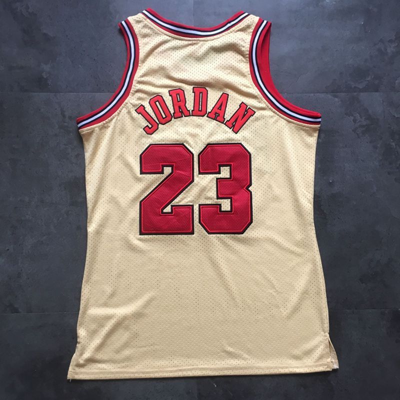 Michael Jordan Chicago Bulls 23 White Thorwback Jersey