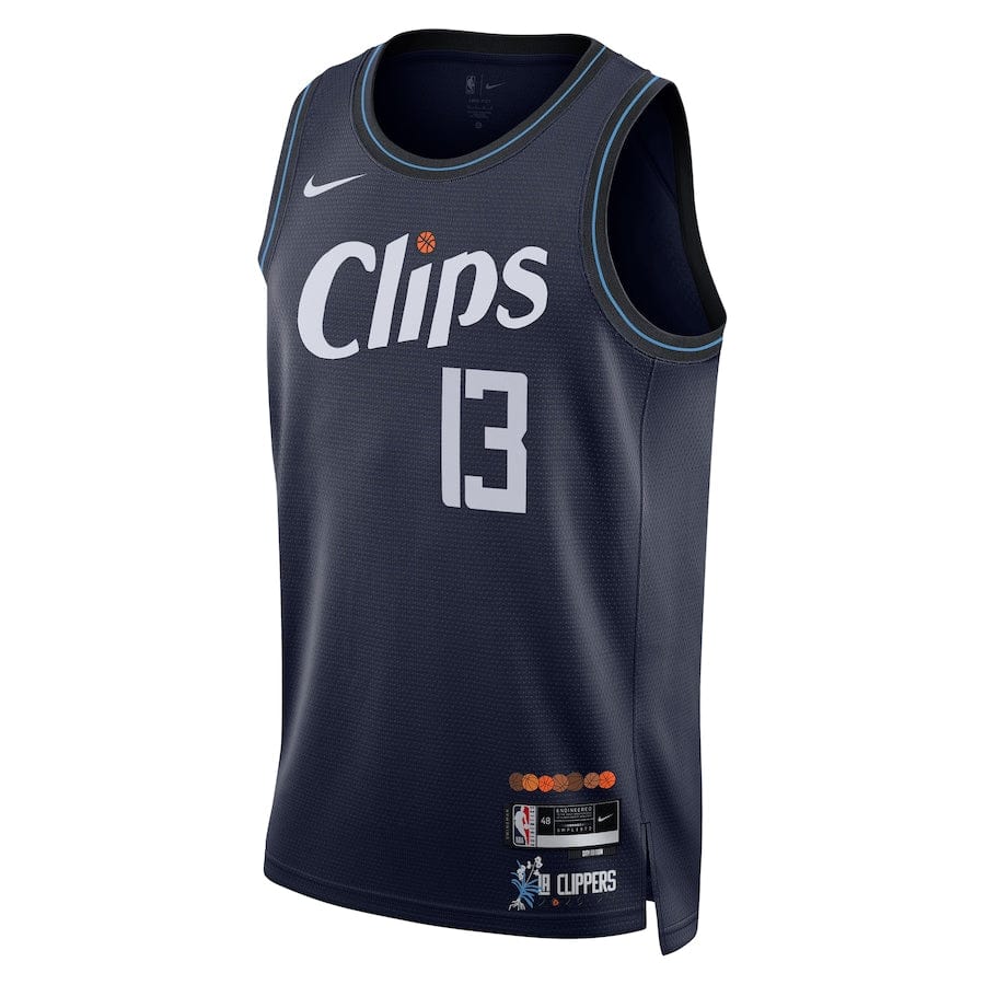 LA Clippers Paul George Navy 2023-2024 seasonJersey