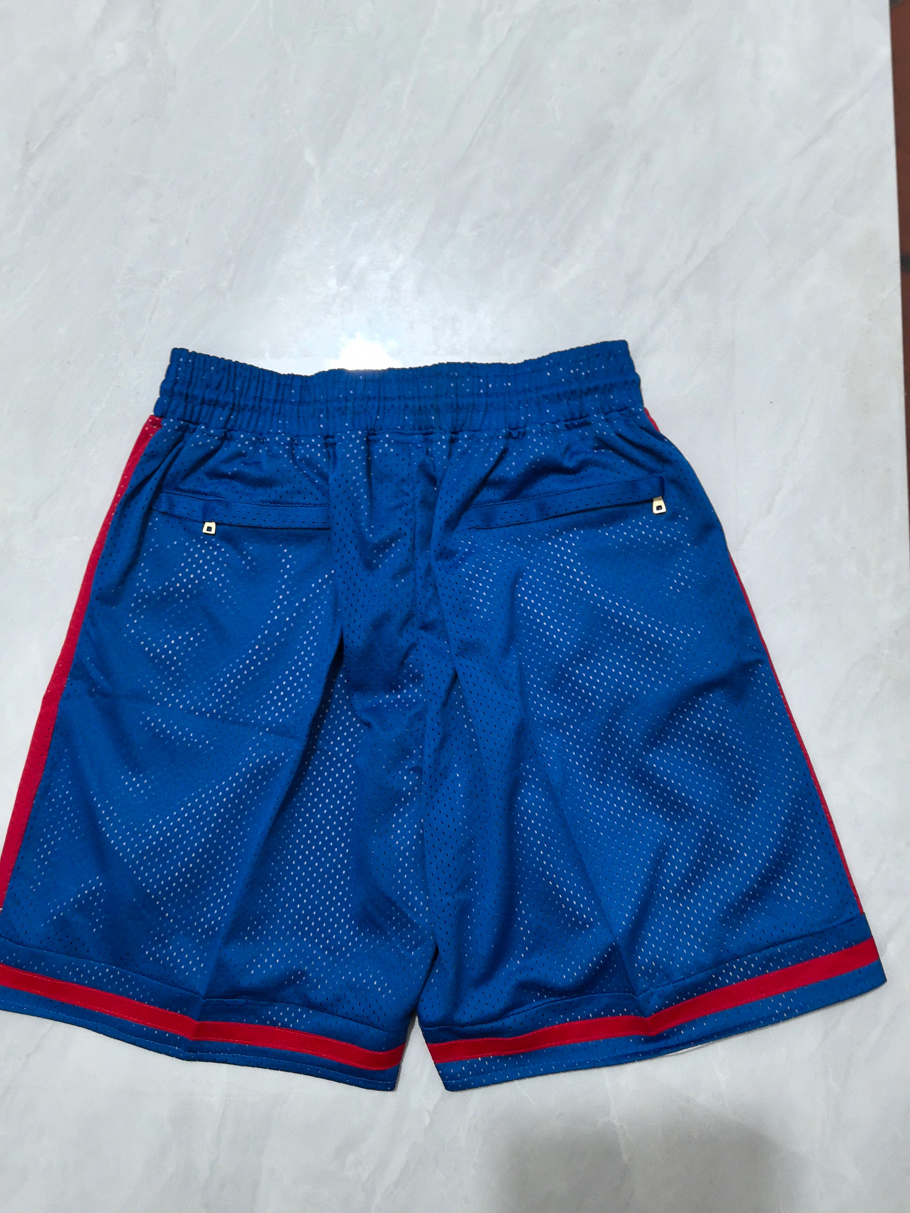 JUST DON Detroit Pistons Pocket Shorts