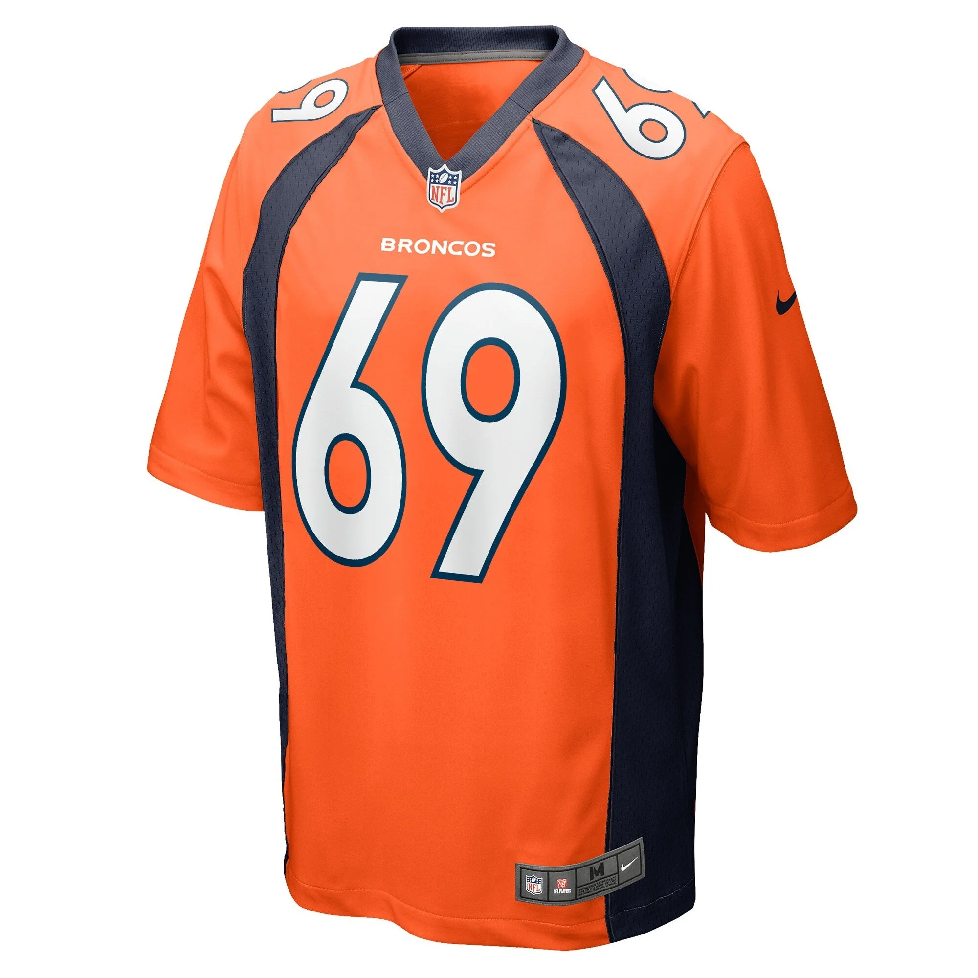 Mike McGlinchey Denver Broncos Nike Game   Jersey - Orange