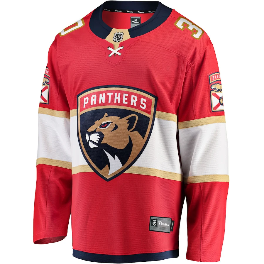 Spencer Knight Florida Panthers   Home Breakaway Replica Jersey - Red