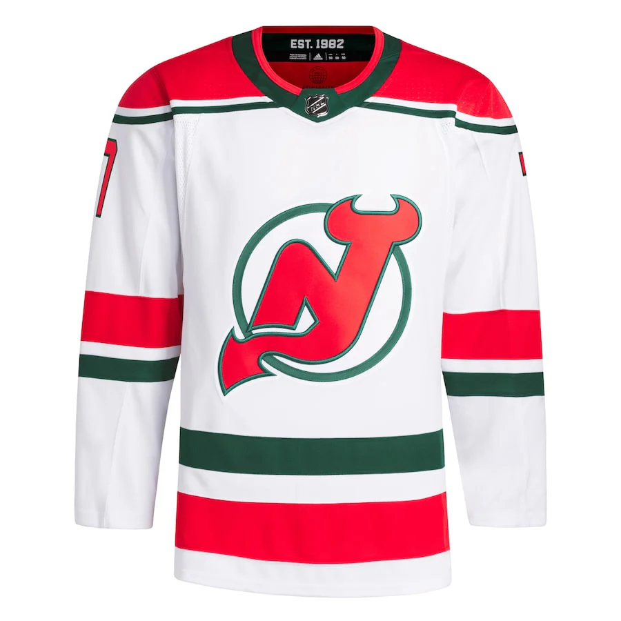 Dougie Hamilton New Jersey Devils   Primegreen   Jersey - White