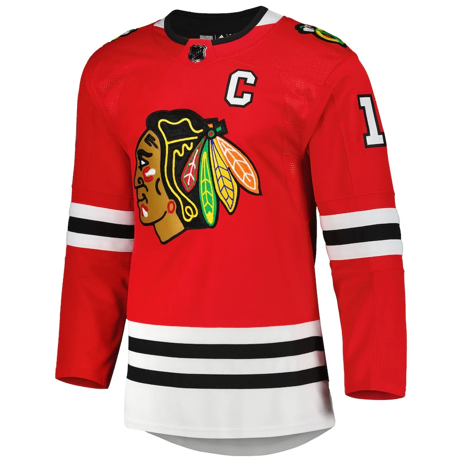 Jonathan Toews Chicago Blackhawks   Primegreen   Pro  Jersey - Red