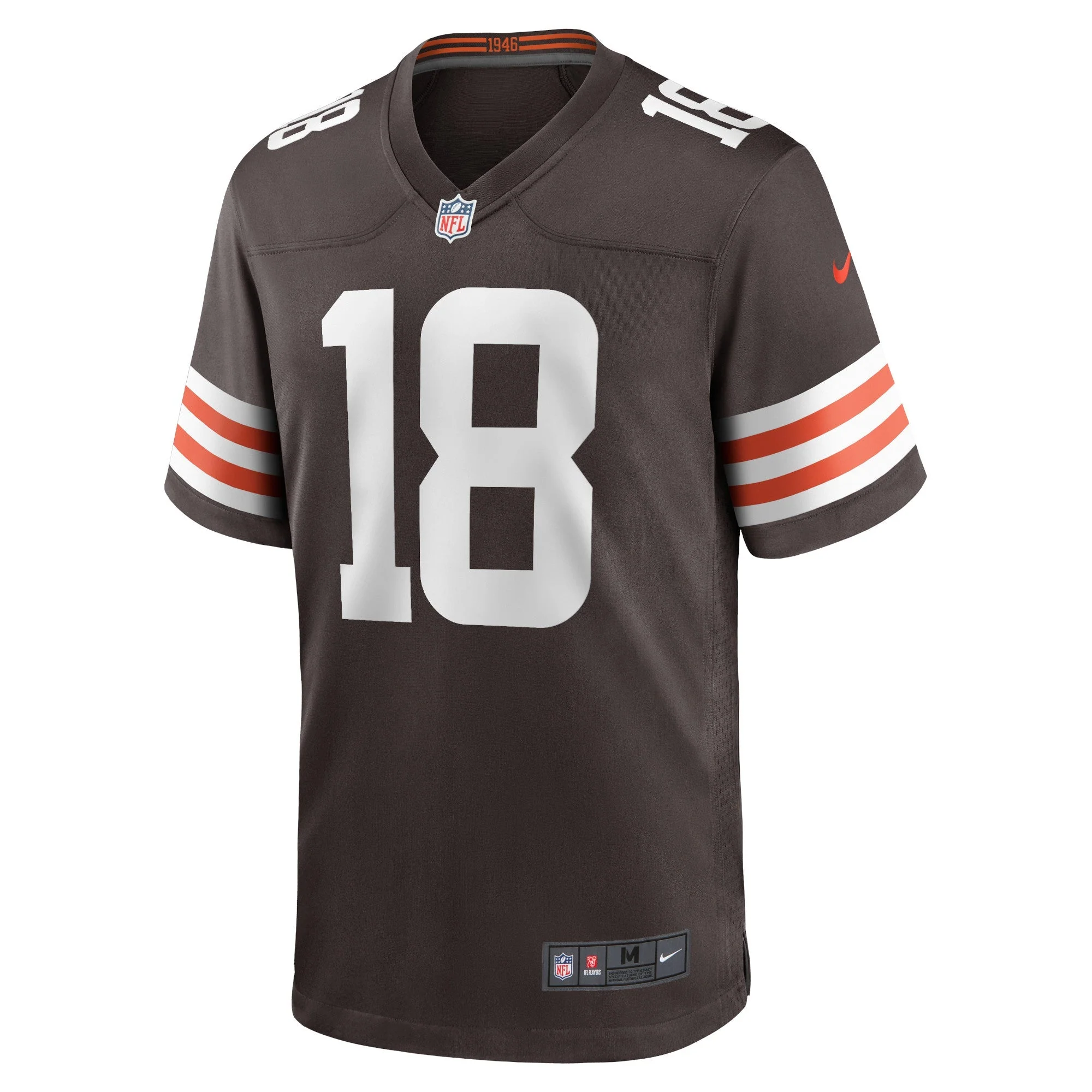 David Bell Cleveland Browns Nike Game Jersey - Brown