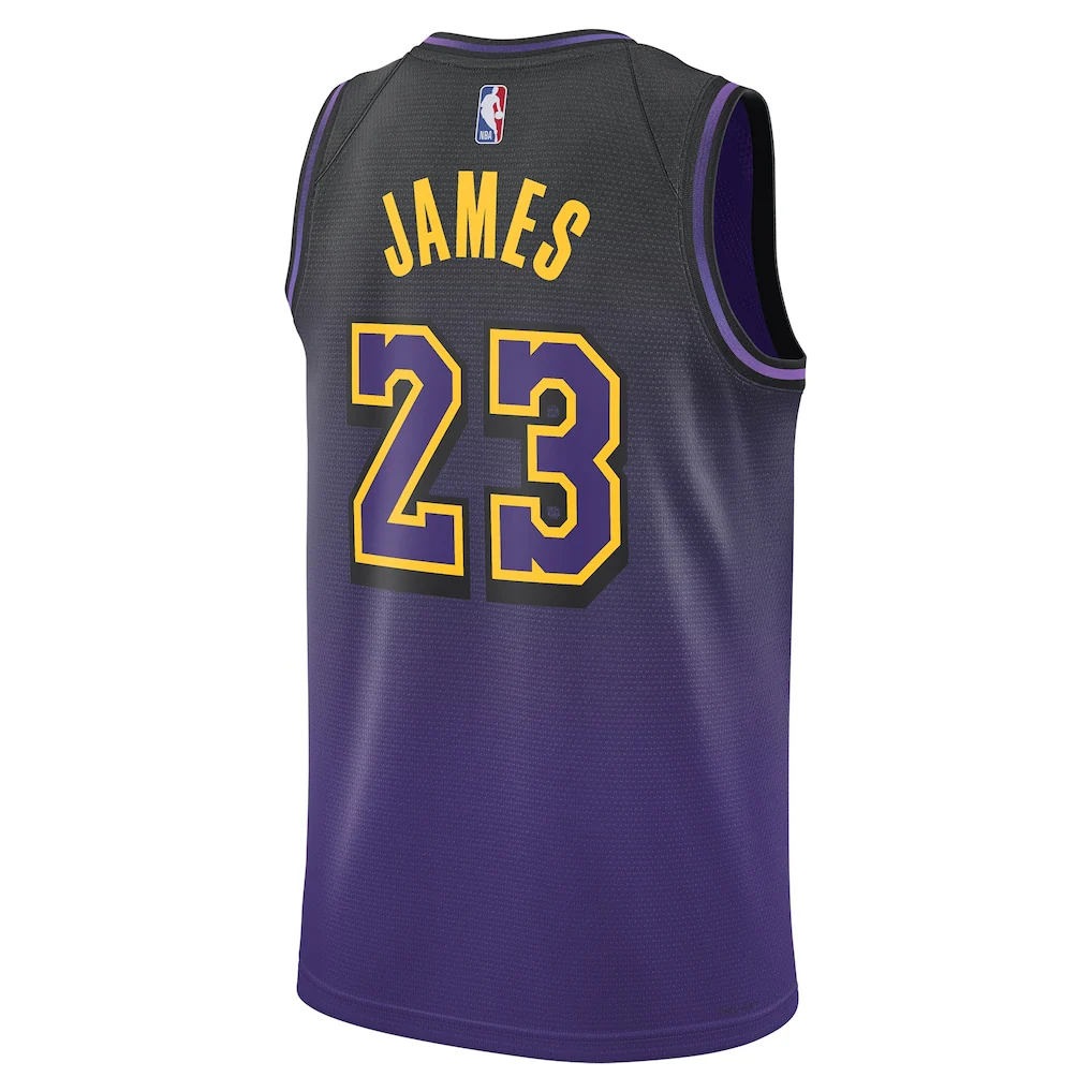 Los Angeles Lakers LeBron James  Purple 2024/25 Swingman Jersey