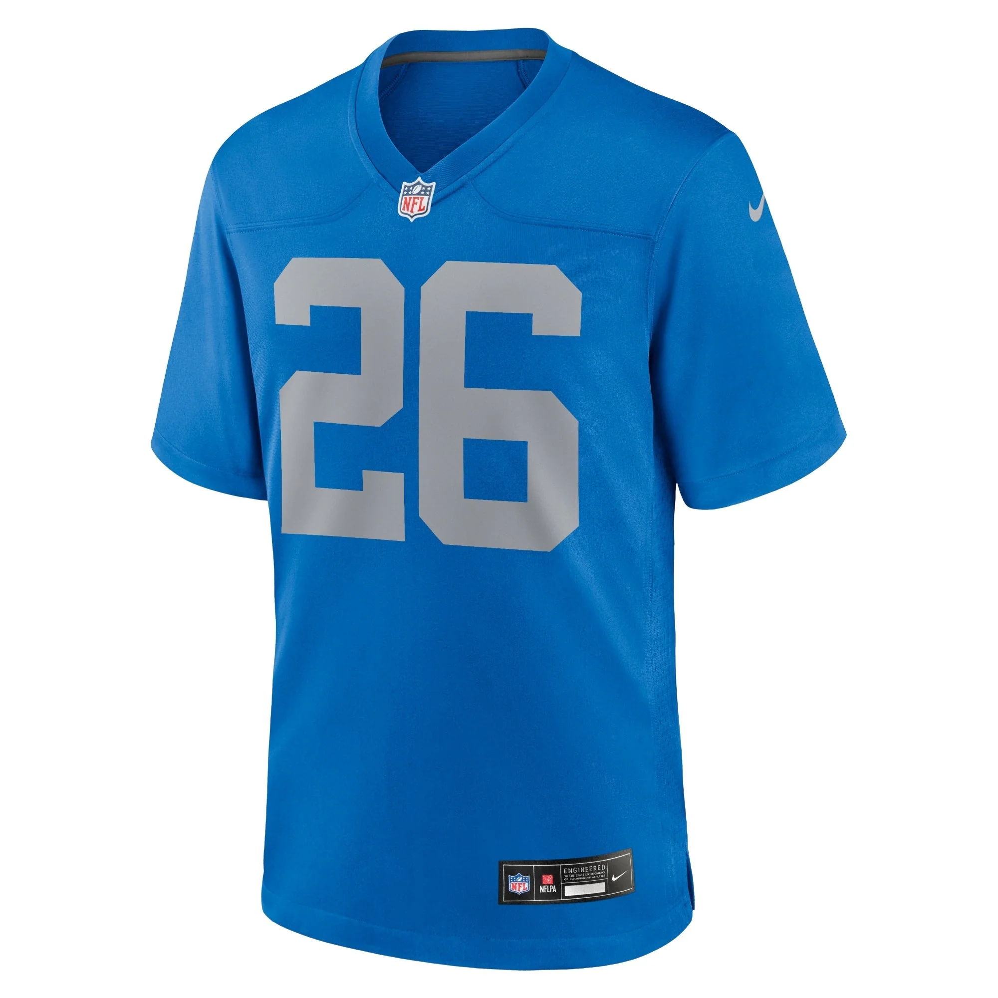 Jahmyr Gibbs Detroit Lions Nike Alternate Game Jersey -  Blue