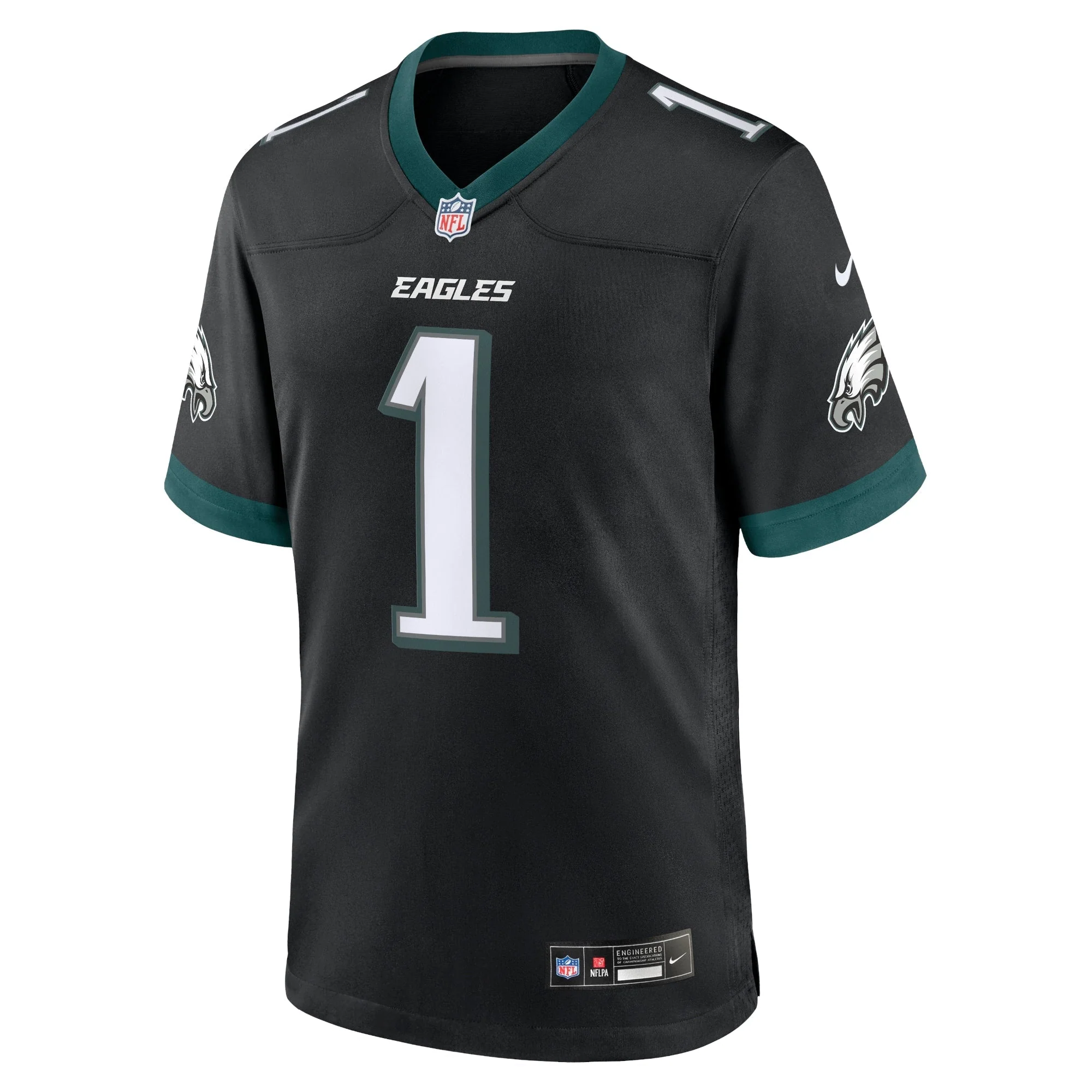 Jalen Hurts Philadelphia Eagles Nike Alternate Game Jersey - Black