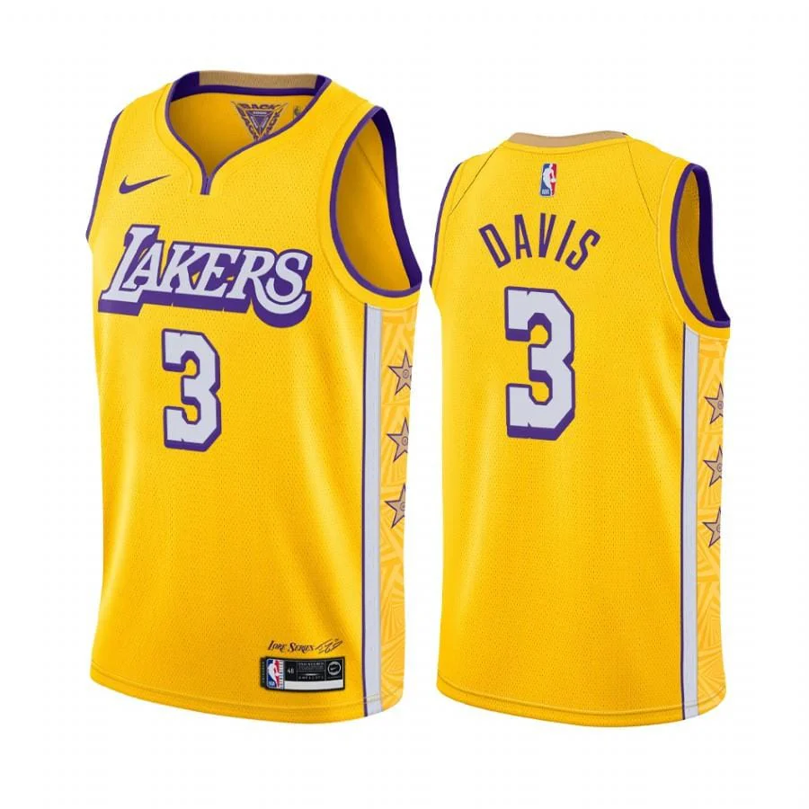 Anthony Davis Los Angeles Lakers City Edition Jersey