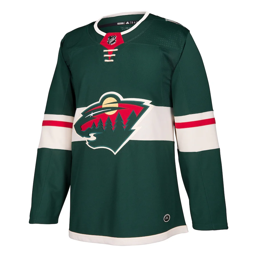 Minnesota Wild   Home   Blank Jersey - Green