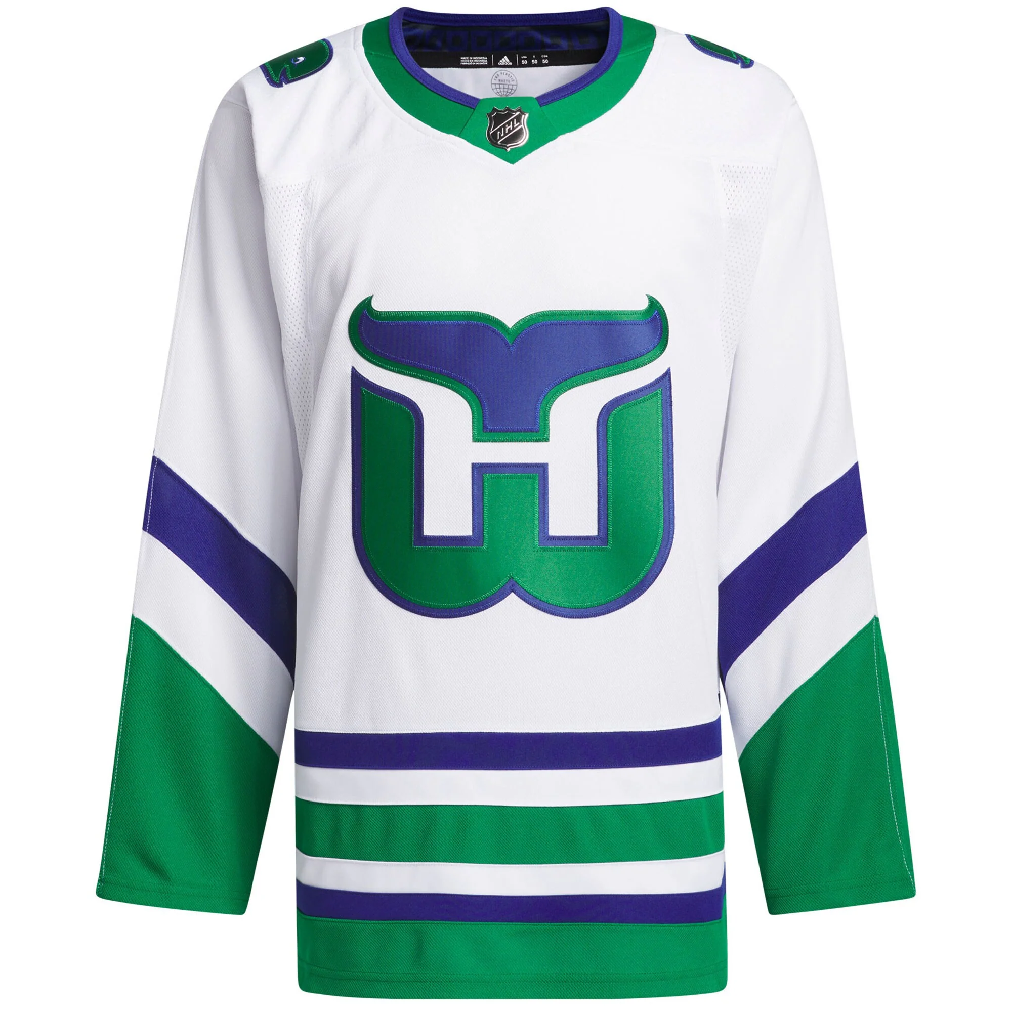 Carolina Hurricanes   Whalers Primegreen   Jersey - White