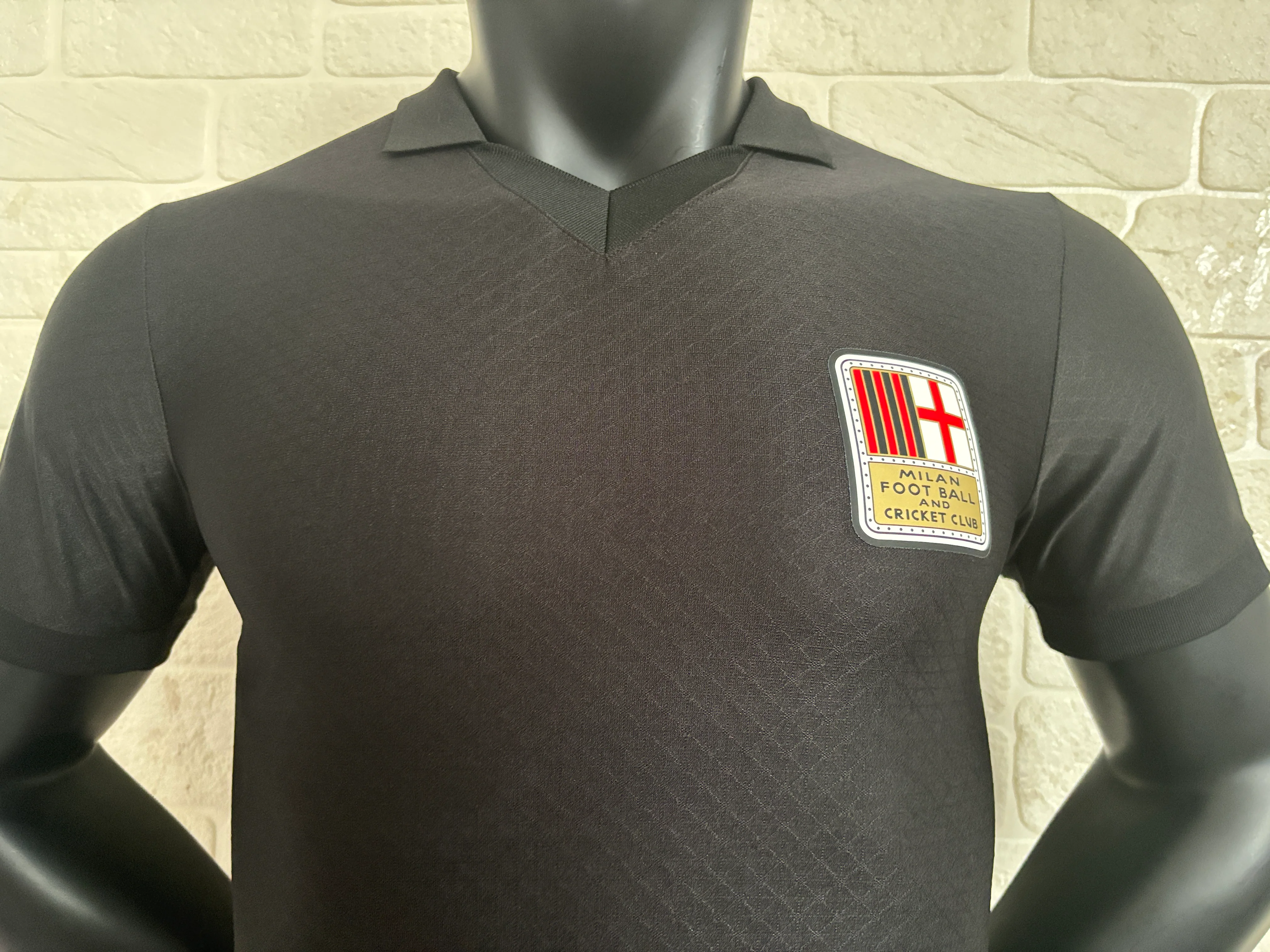 2025-26 AC Milan 125th Anniversary Edition Black Player Jersey