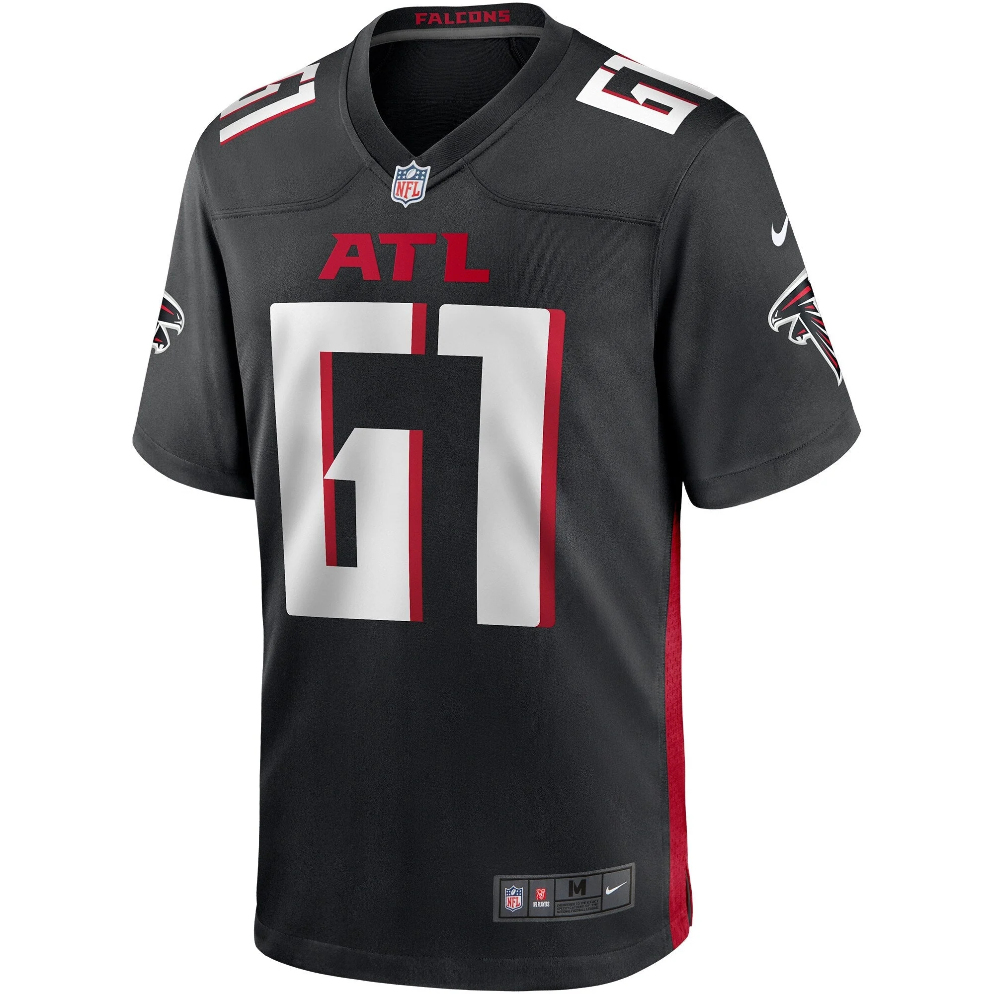 Matt Hennessy Atlanta Falcons Nike   Game Jersey - Black