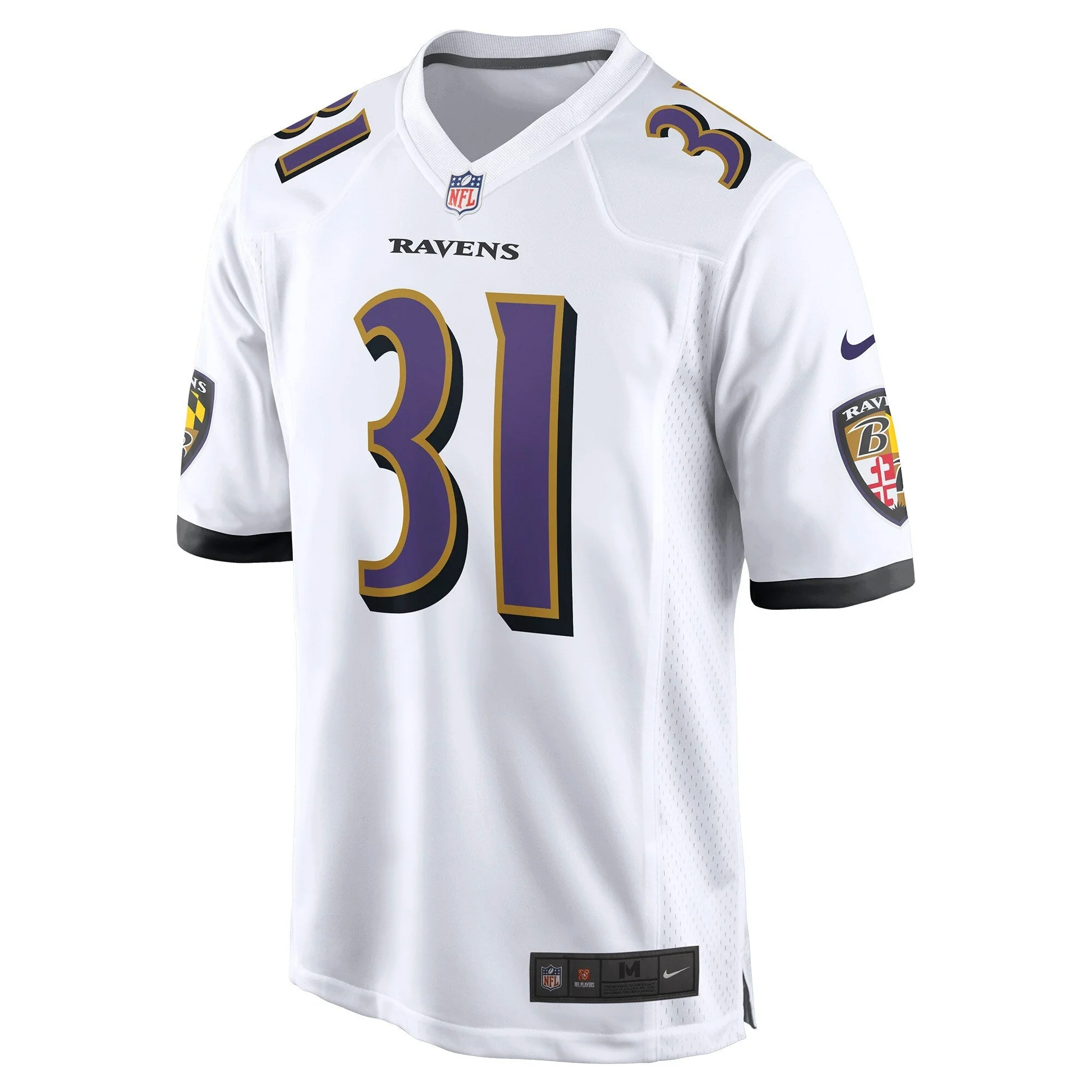 Jamal Lewis Baltimore Ravens Nike Retired   Game Jersey - White