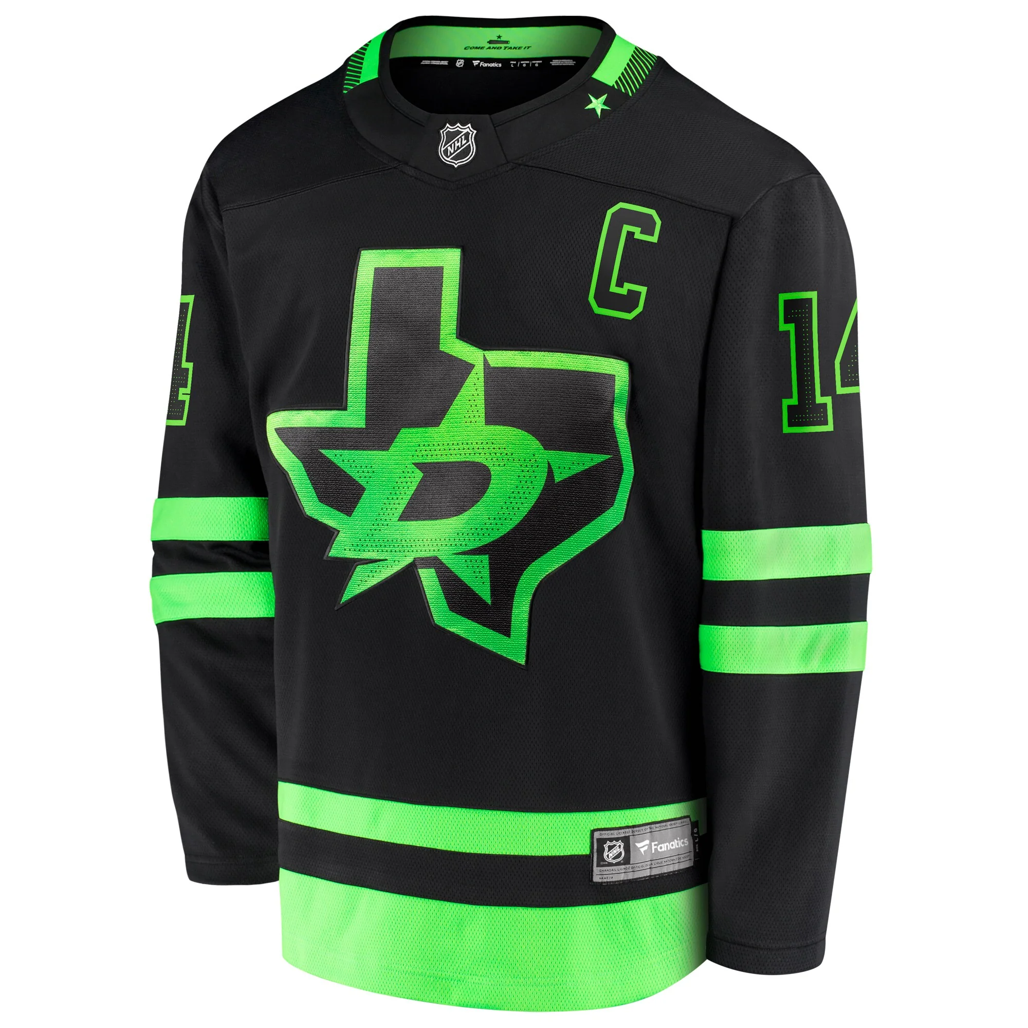 Jamie Benn Dallas Stars   Alternate Premier Breakaway  Jersey - Black