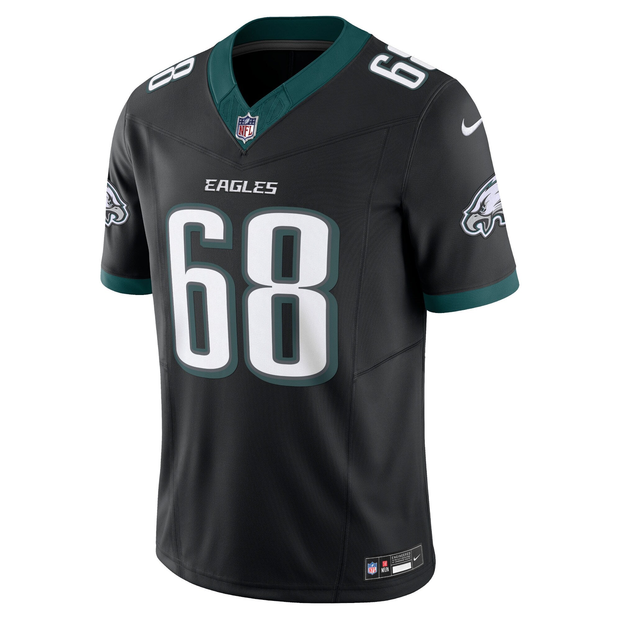 Jordan Mailata Philadelphia Eagles Nike Alternate Vapor F.U.S.E. Limited Jersey - Black