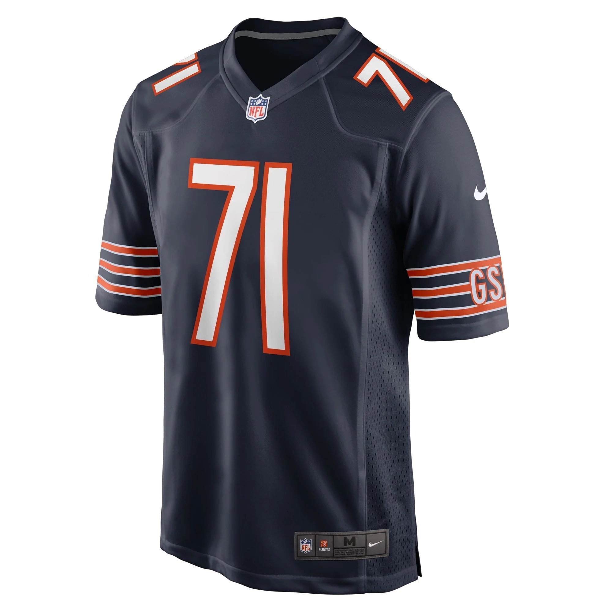 Ryan Bates Chicago Bears Nike  Game Jersey -  Navy