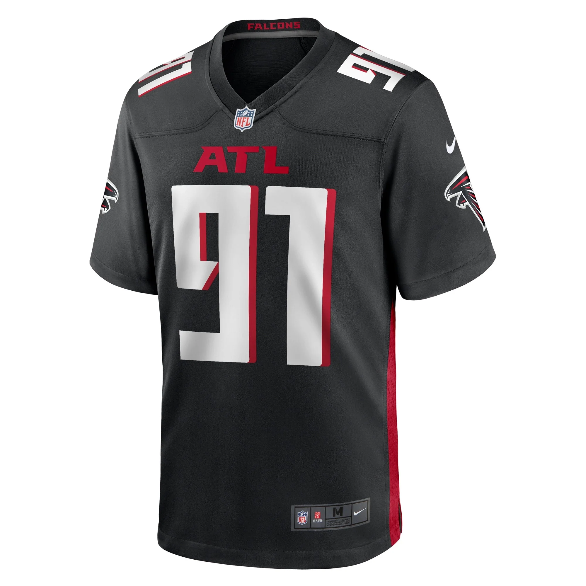 Demone Harris Atlanta Falcons Nike  Game Jersey -  Black